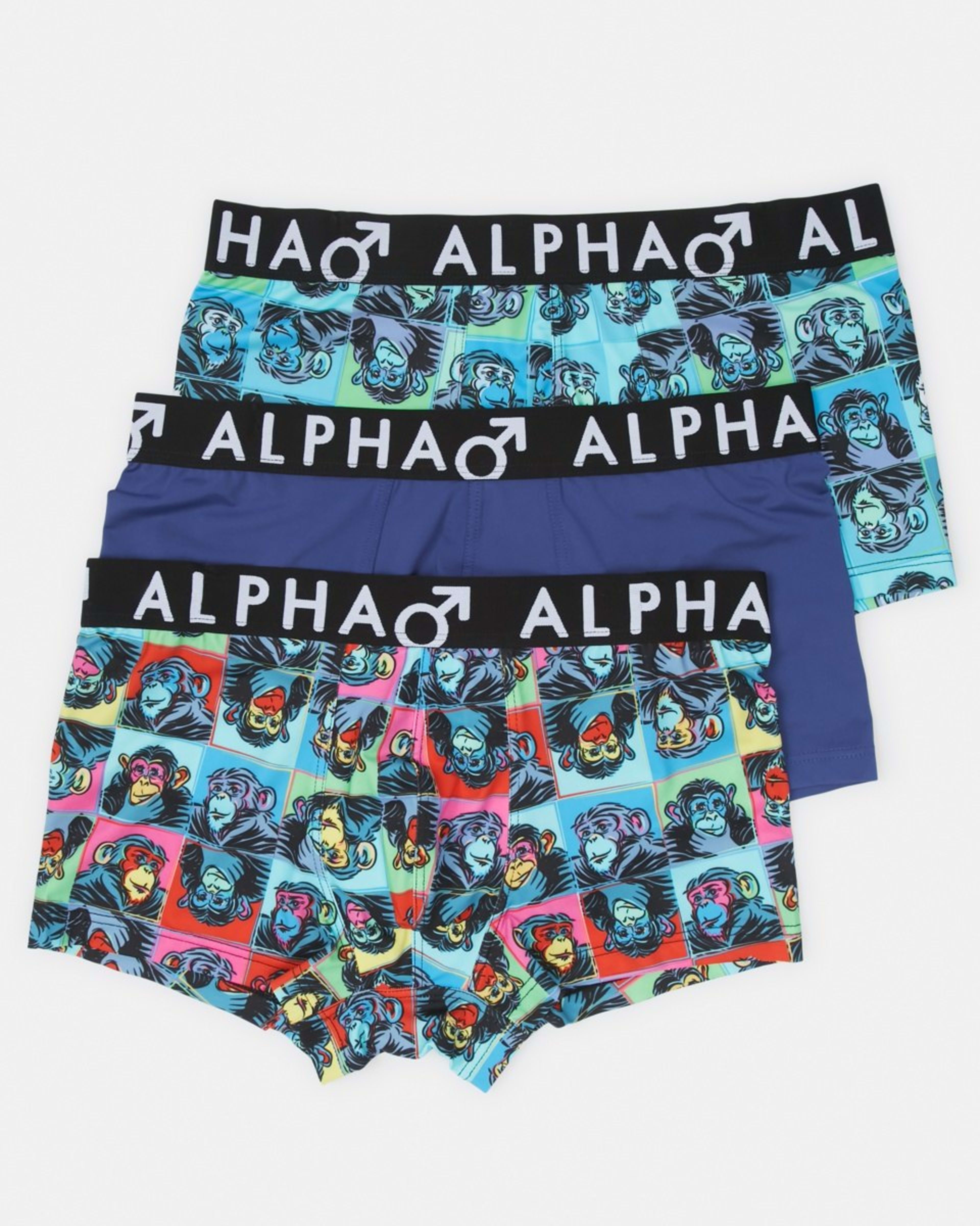1 3 Pack Microfibre Trunks Pop Ape, 1 of 8