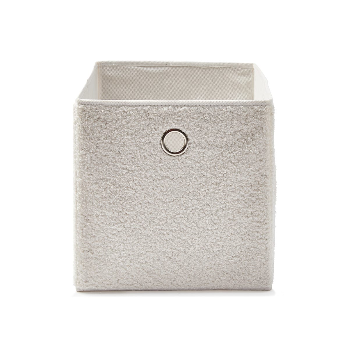 Collapsible Storage Cube Boucle Kmart