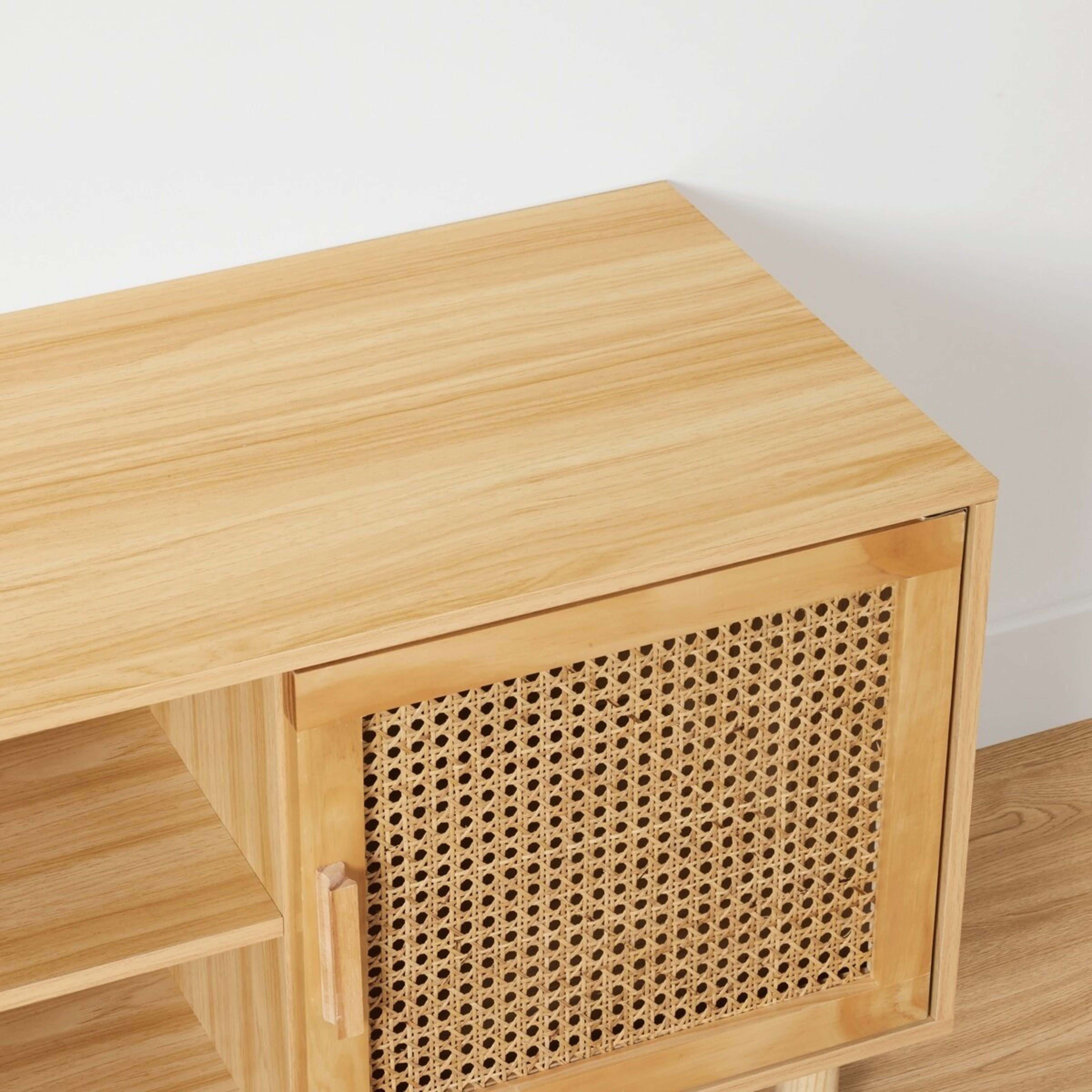 5 Rattan Entertainment Unit, 5 of 10