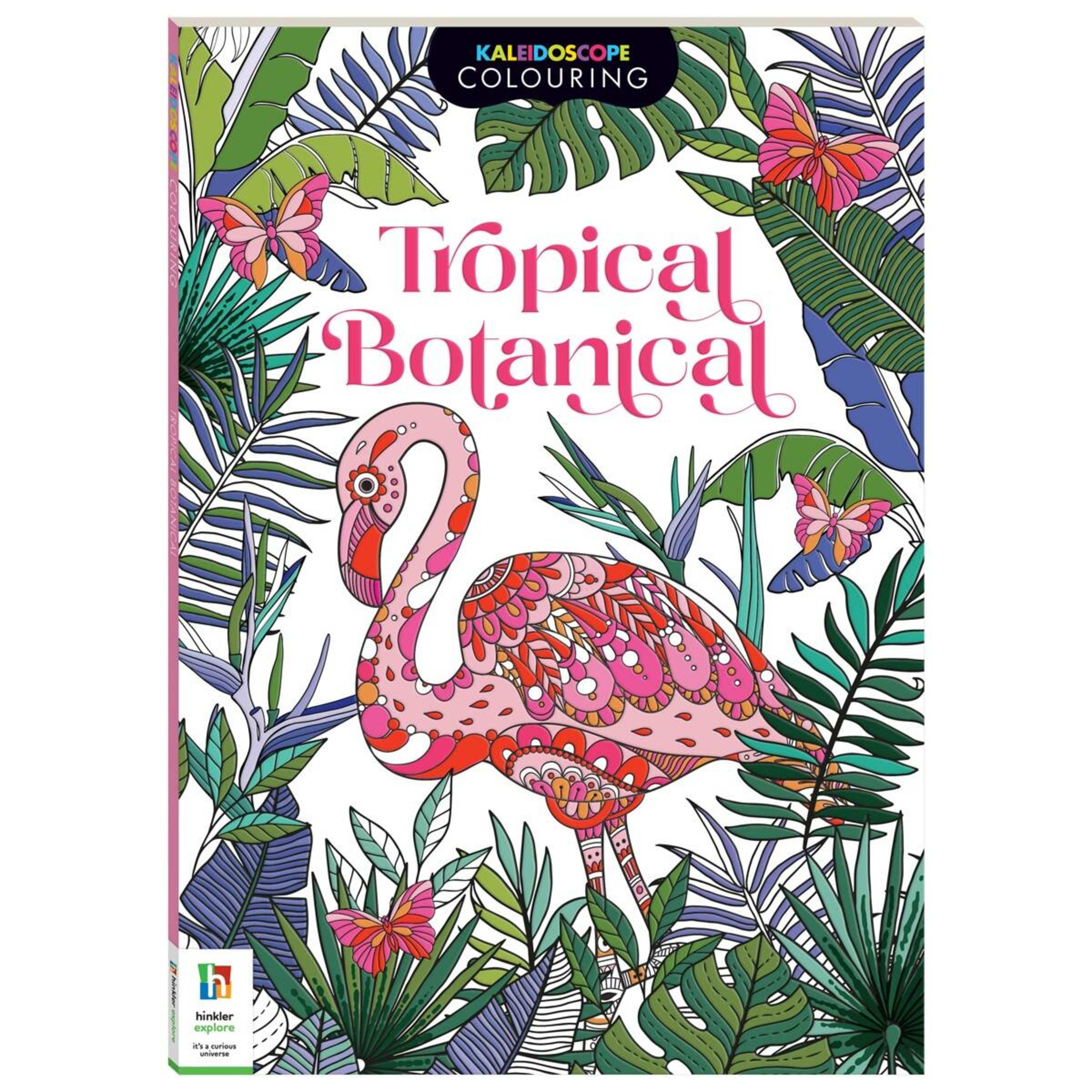 1 Kaleidoscope Colouring: Tropical Botanical - Book, 1 of 5