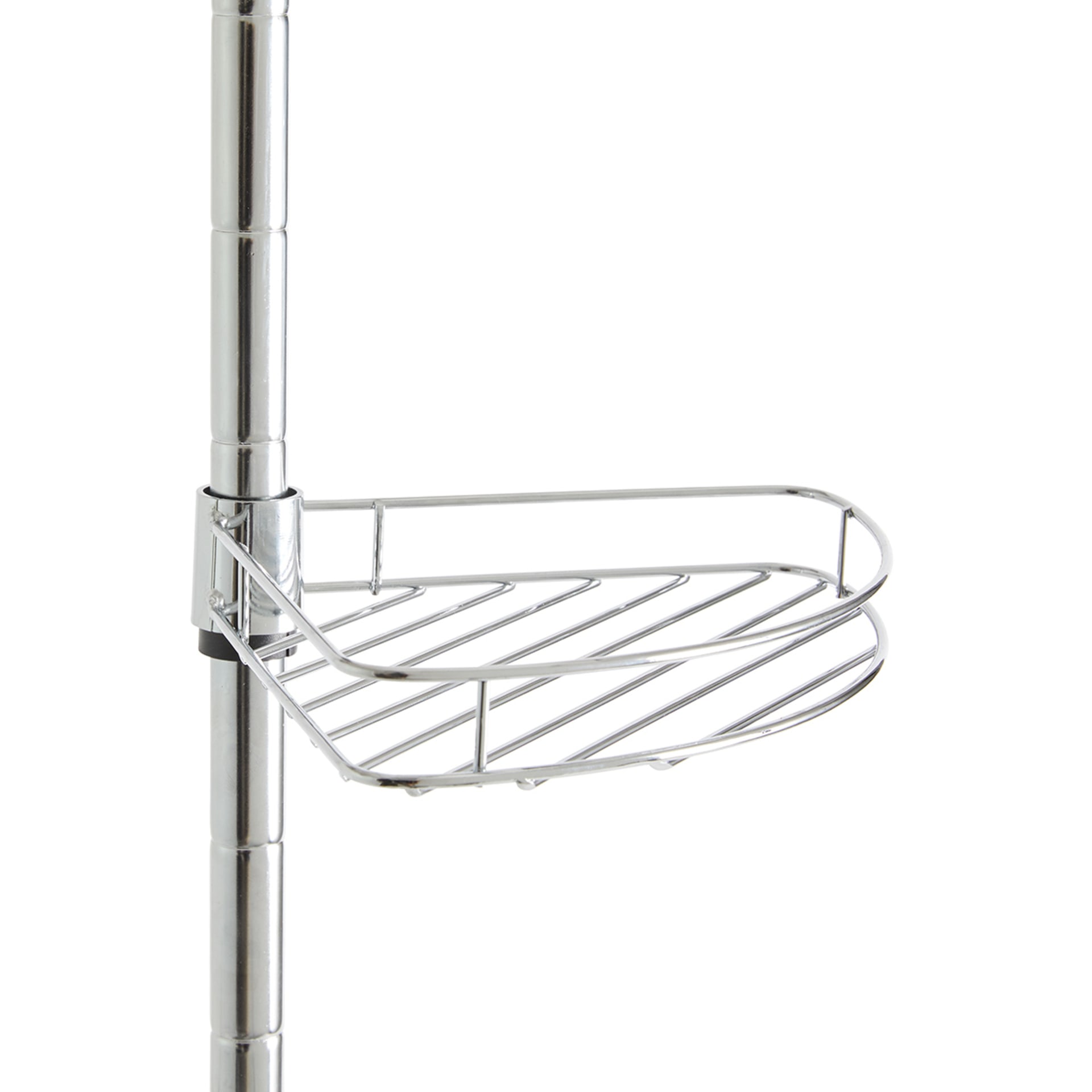 Telescopic Shower Caddy Silver Look Kmart