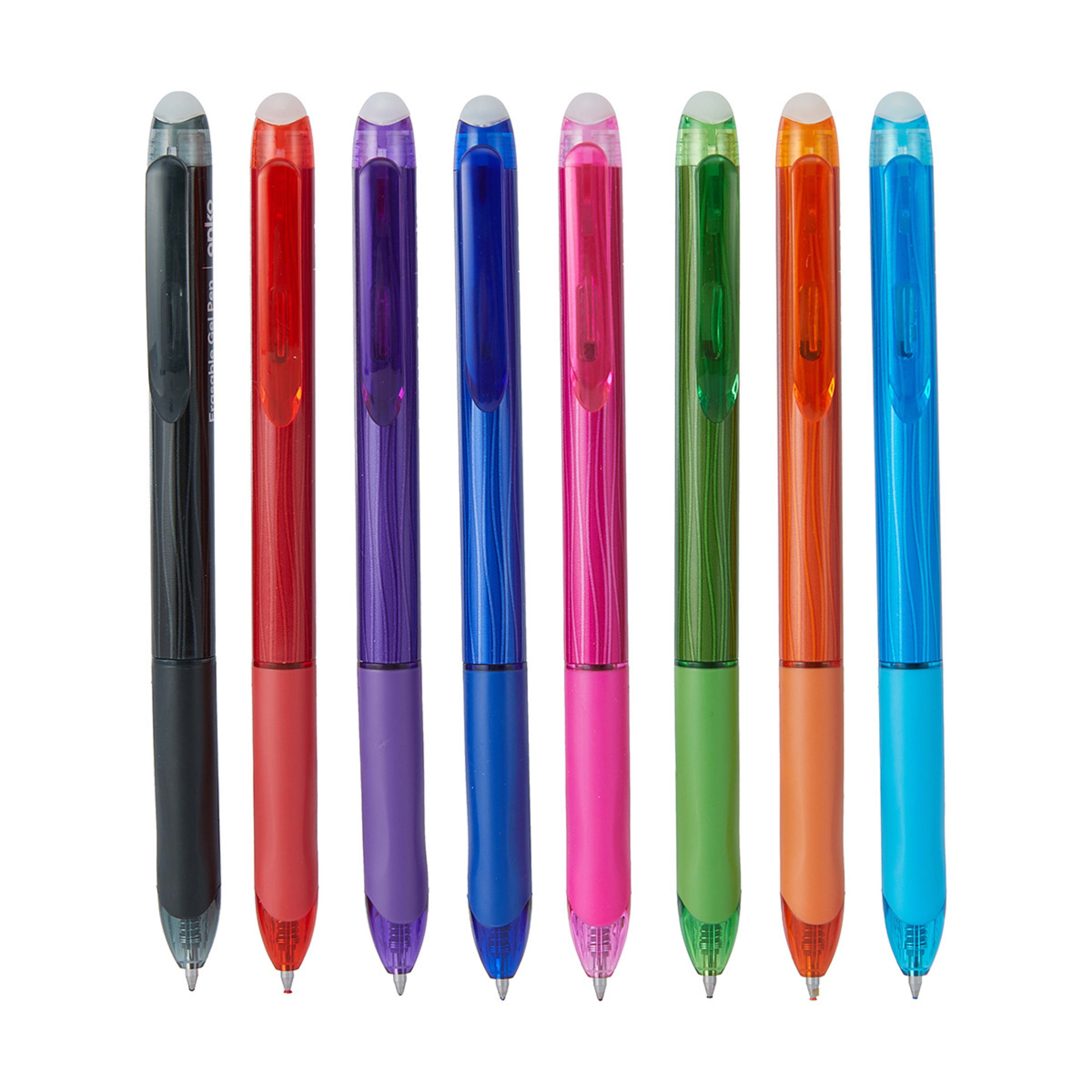 8 Pack Erasable Retractable Gel Pen Kmart