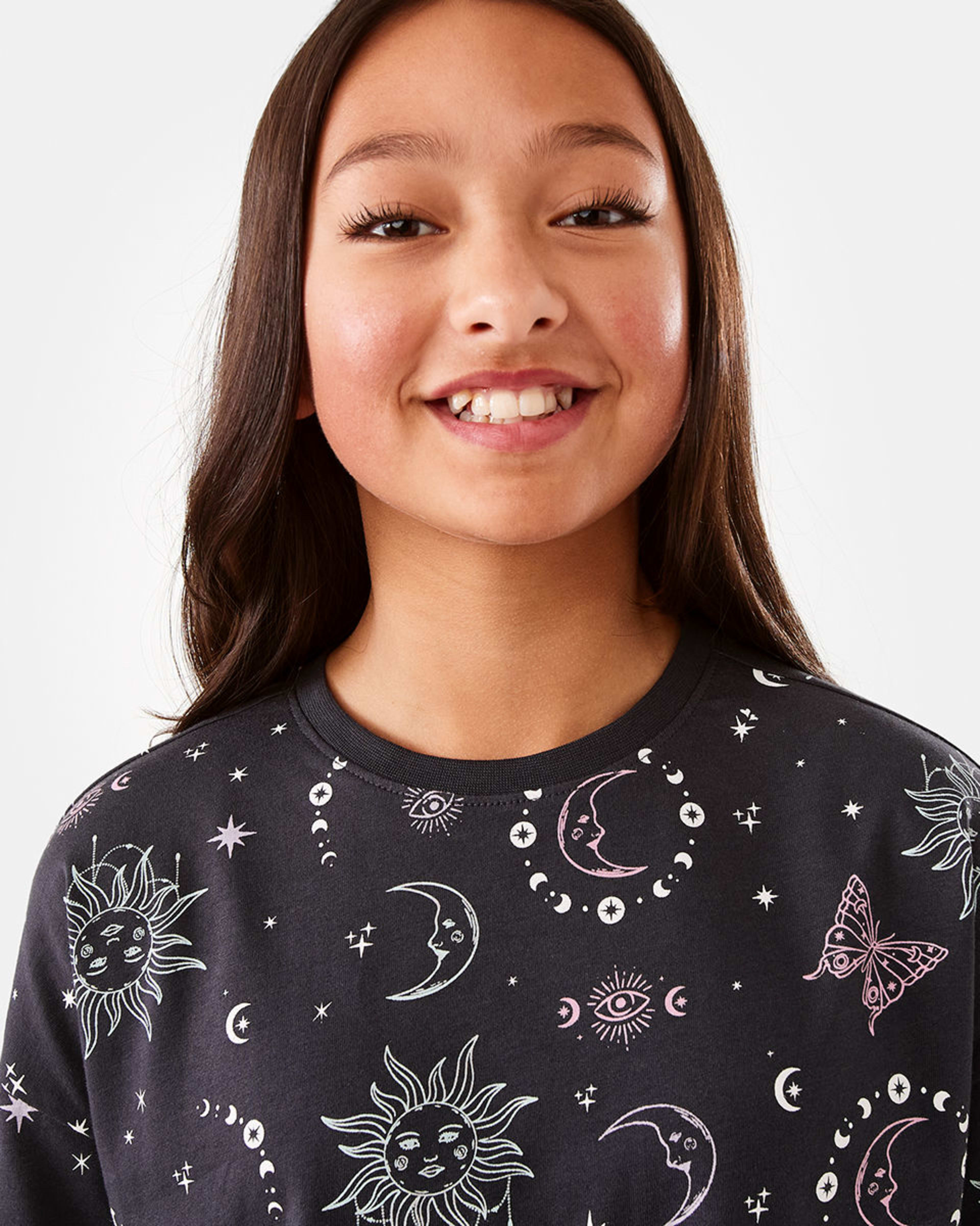 Short Sleeve Jersey Knit Pyjama Set Kmart