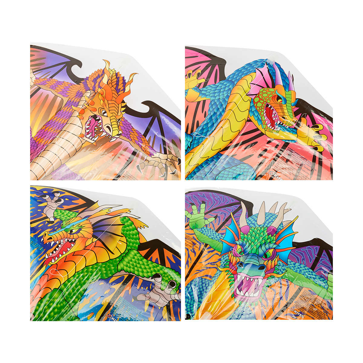 Kites Dragon Poly Kite Assorted Kmart