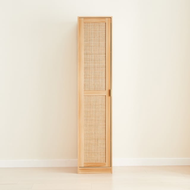 Rattan Wardrobe 5 Tier Adjustable Shelves Kmart