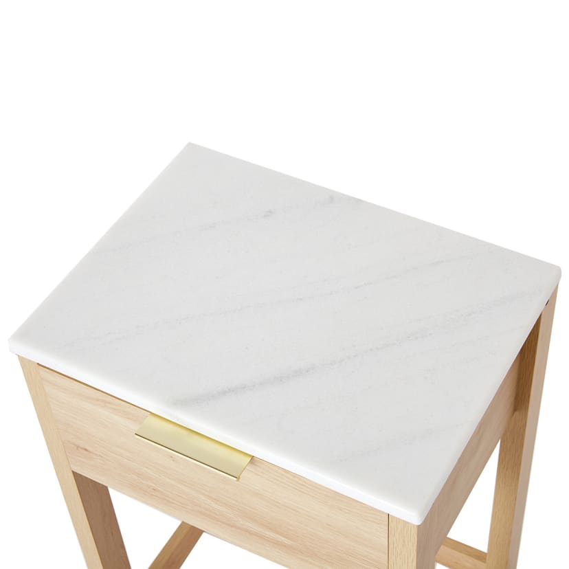 Marble Top Bedside Table Kmart