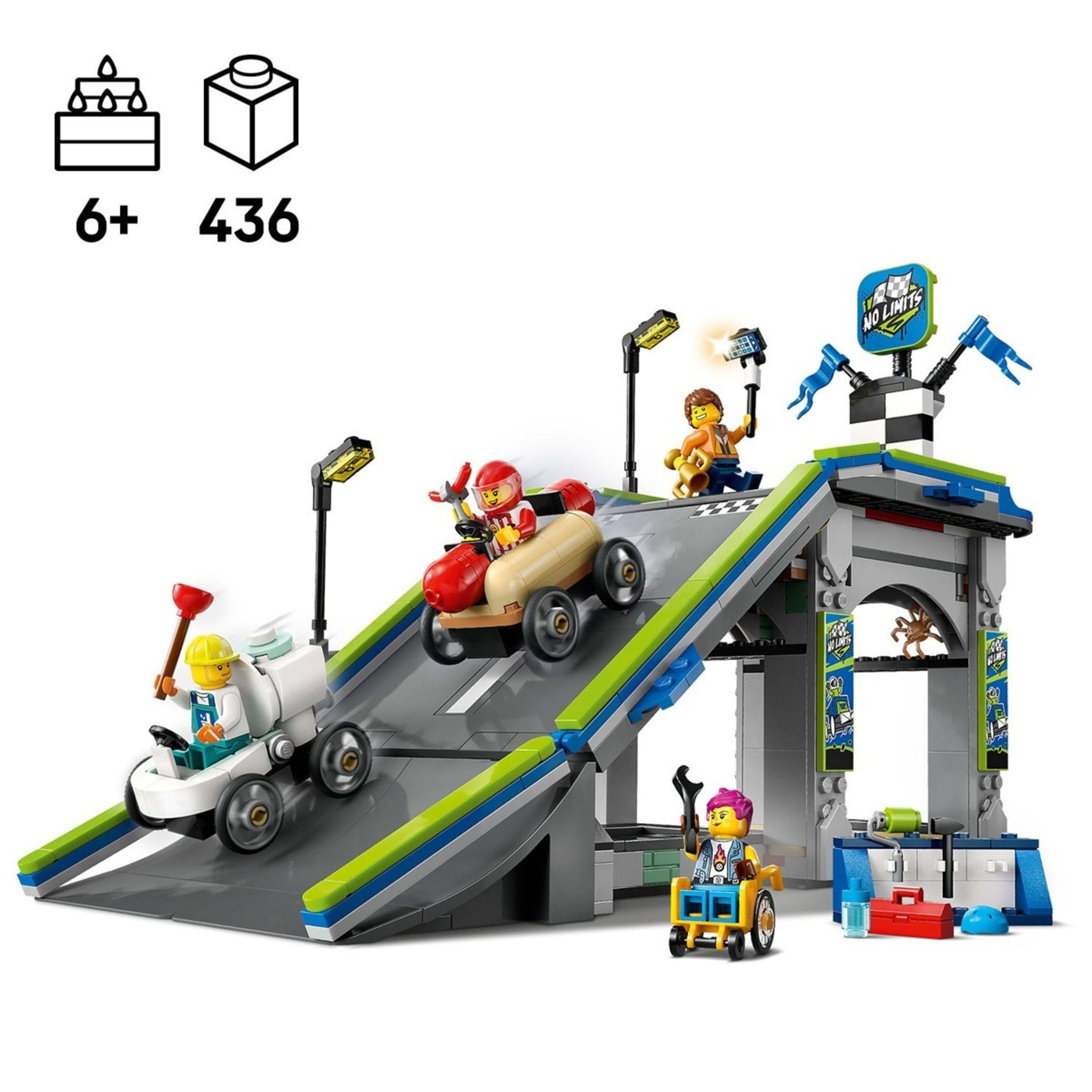 4 LEGO City No Limits: Race Car Ramp Track 60460, 4 of 10