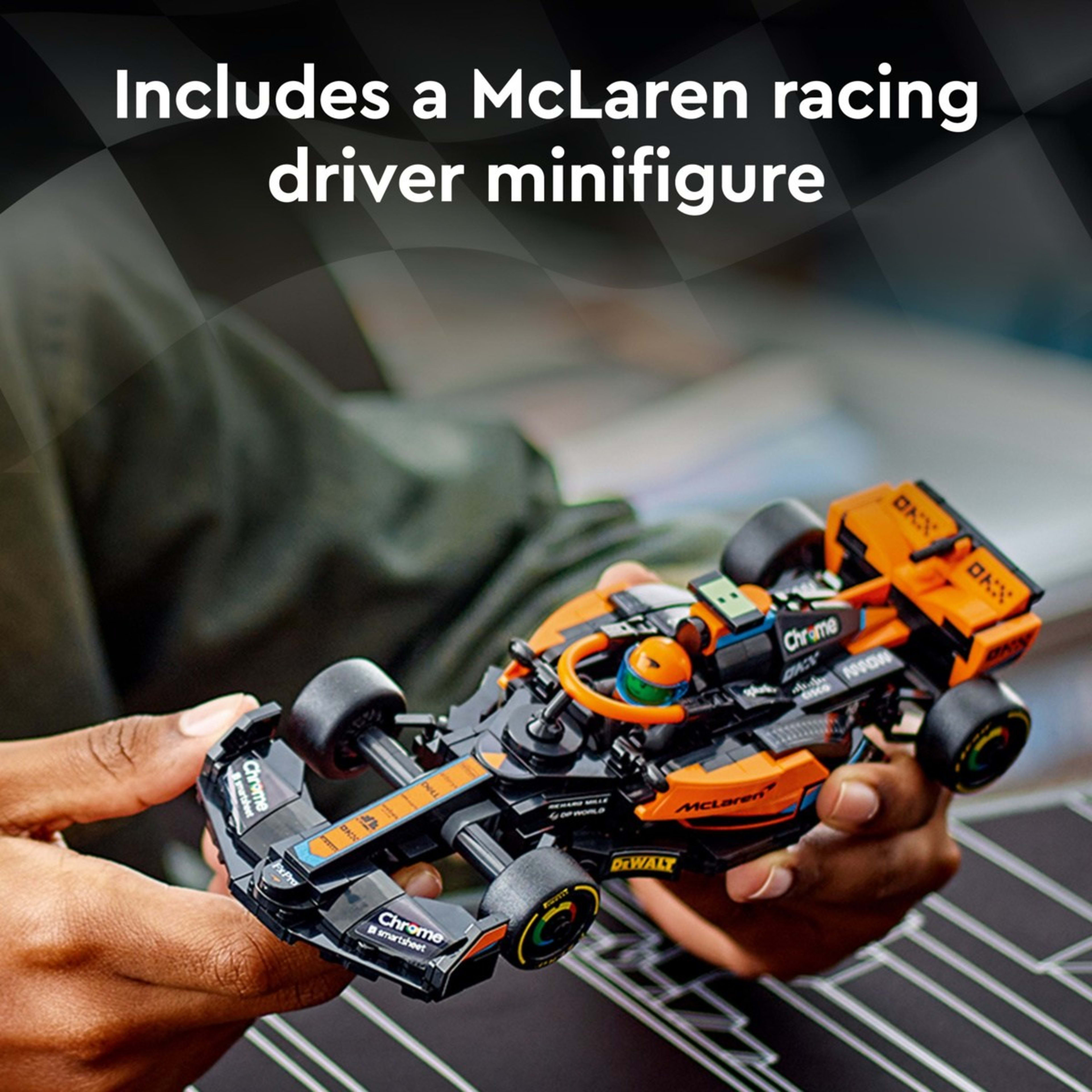 4 LEGO Speed Champions 2023 McLaren Formula 1 Race Car 76919, 4 of 11