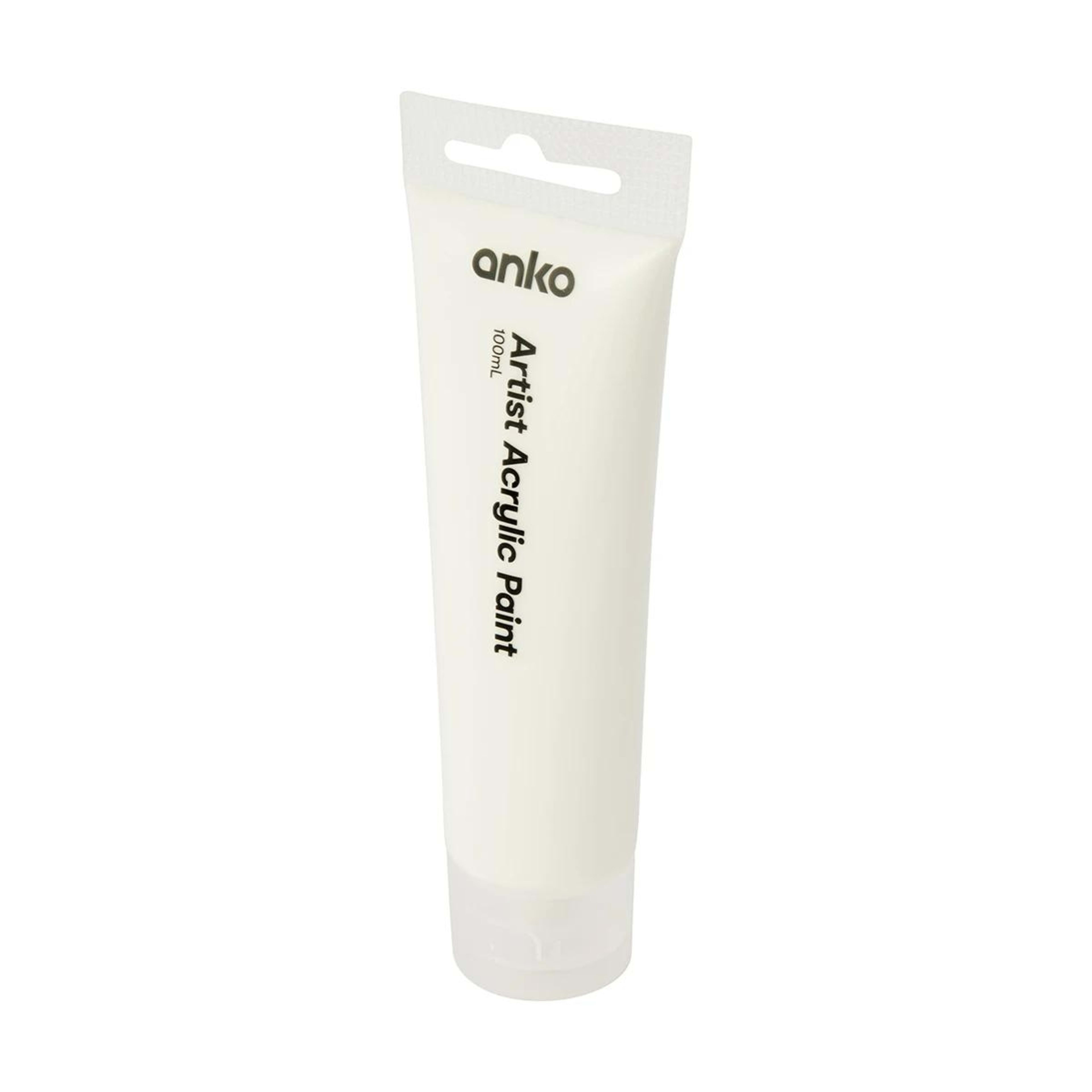 4 100ml Artist Acrylic Paint - White, 4 of 6