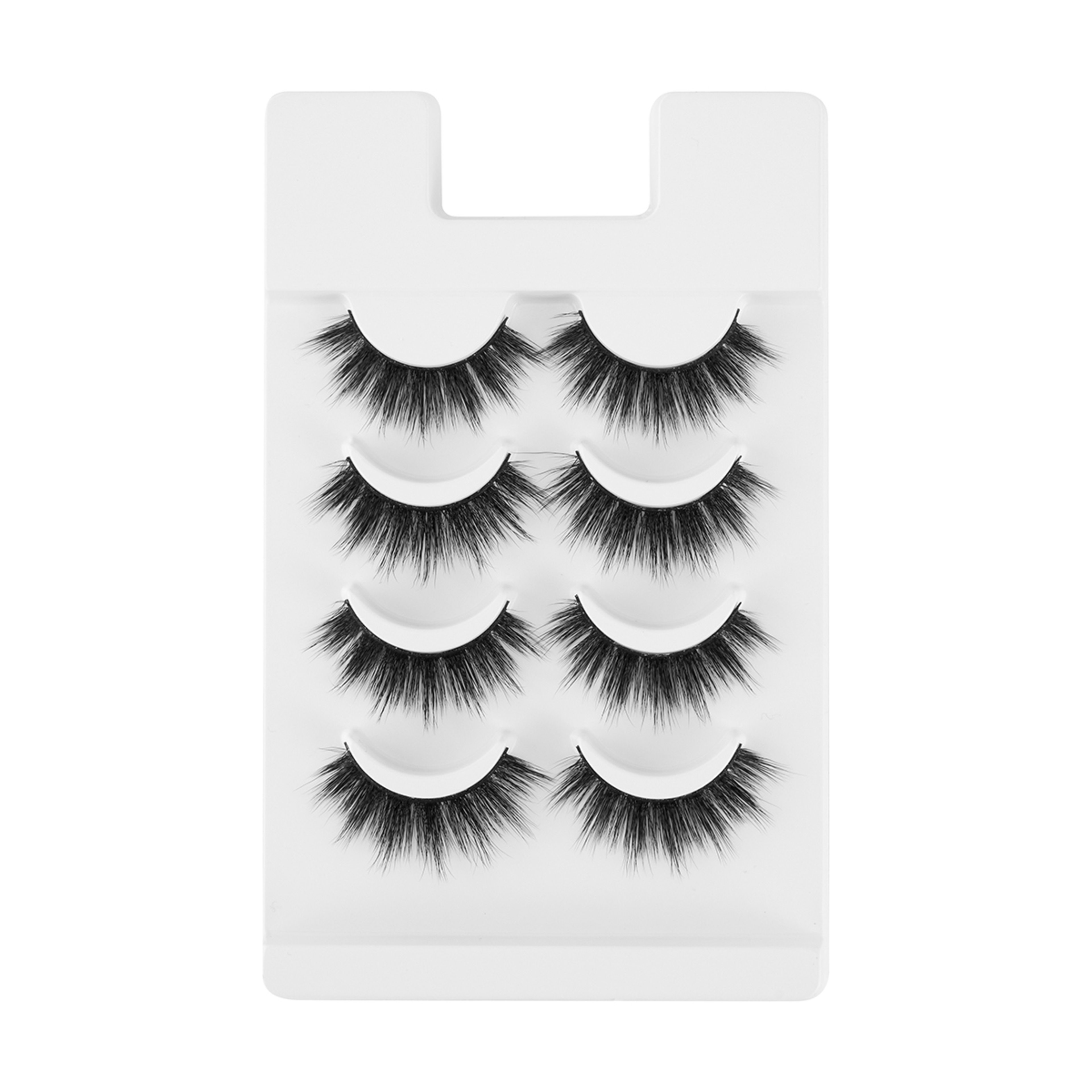 2 OXX Cosmetics 4 Pack 3D Faux Mink False Lashes - No. 7-110, 2 of 5