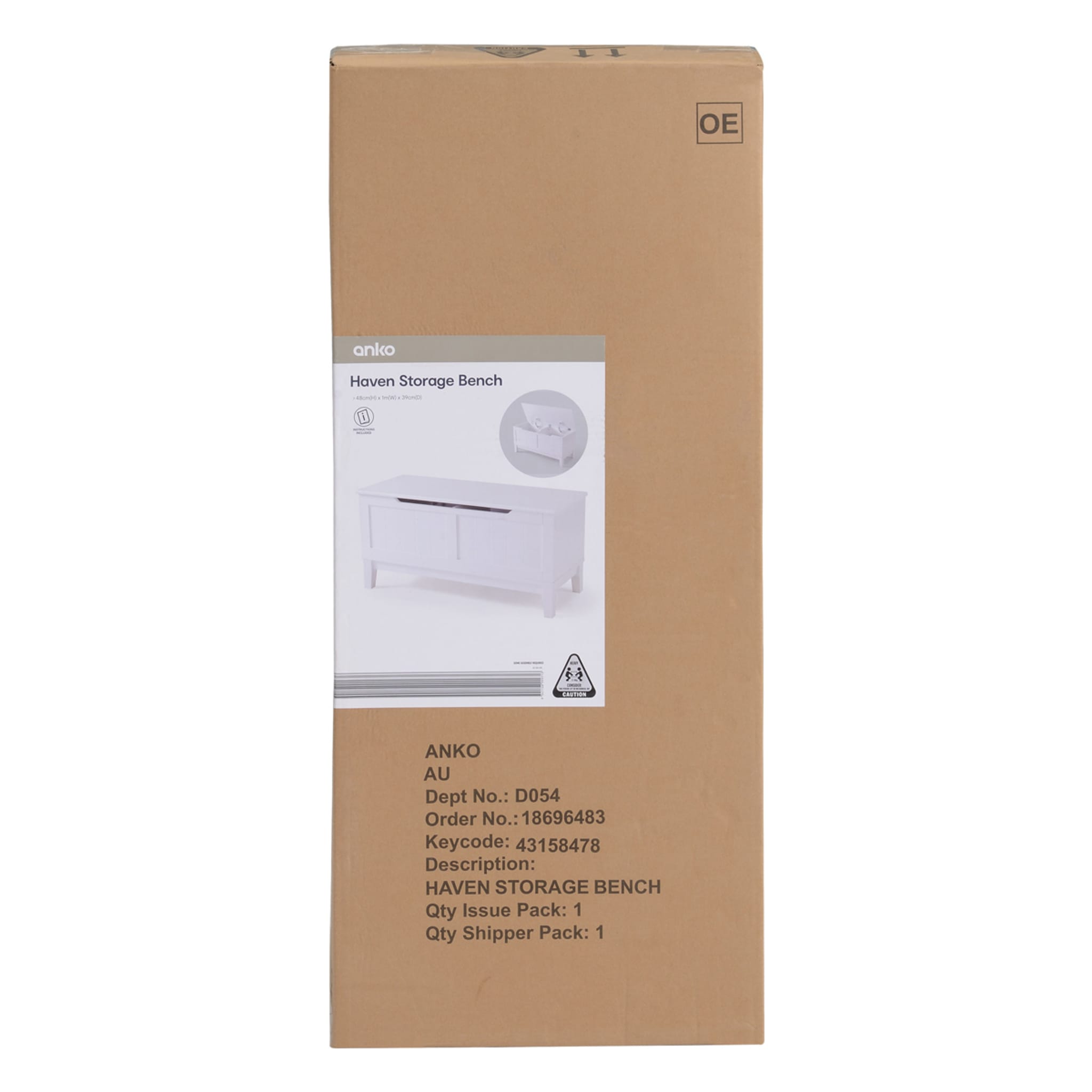 Haven Storage Bench Kmart