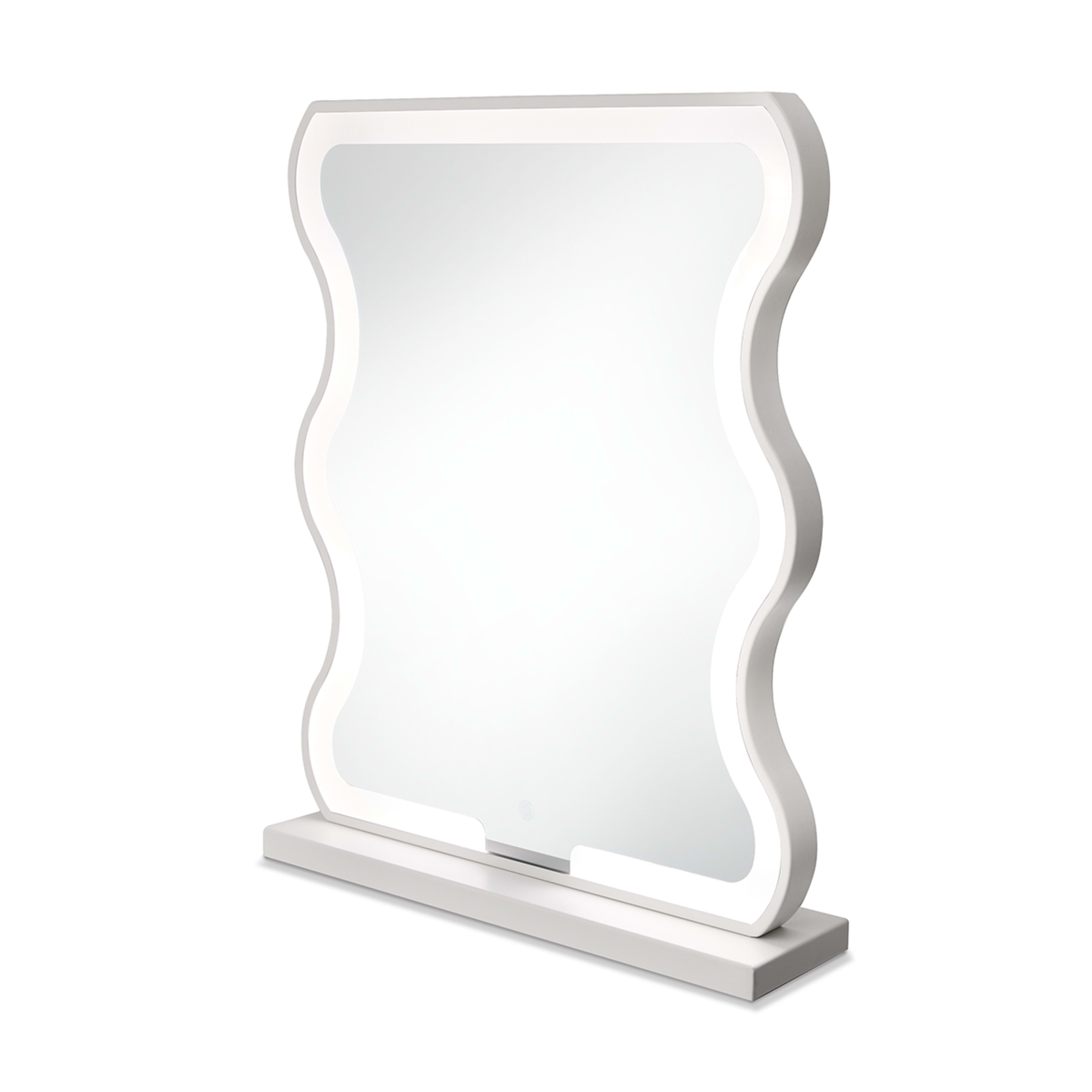 4 Wavy LED Mirror, 4 of 10