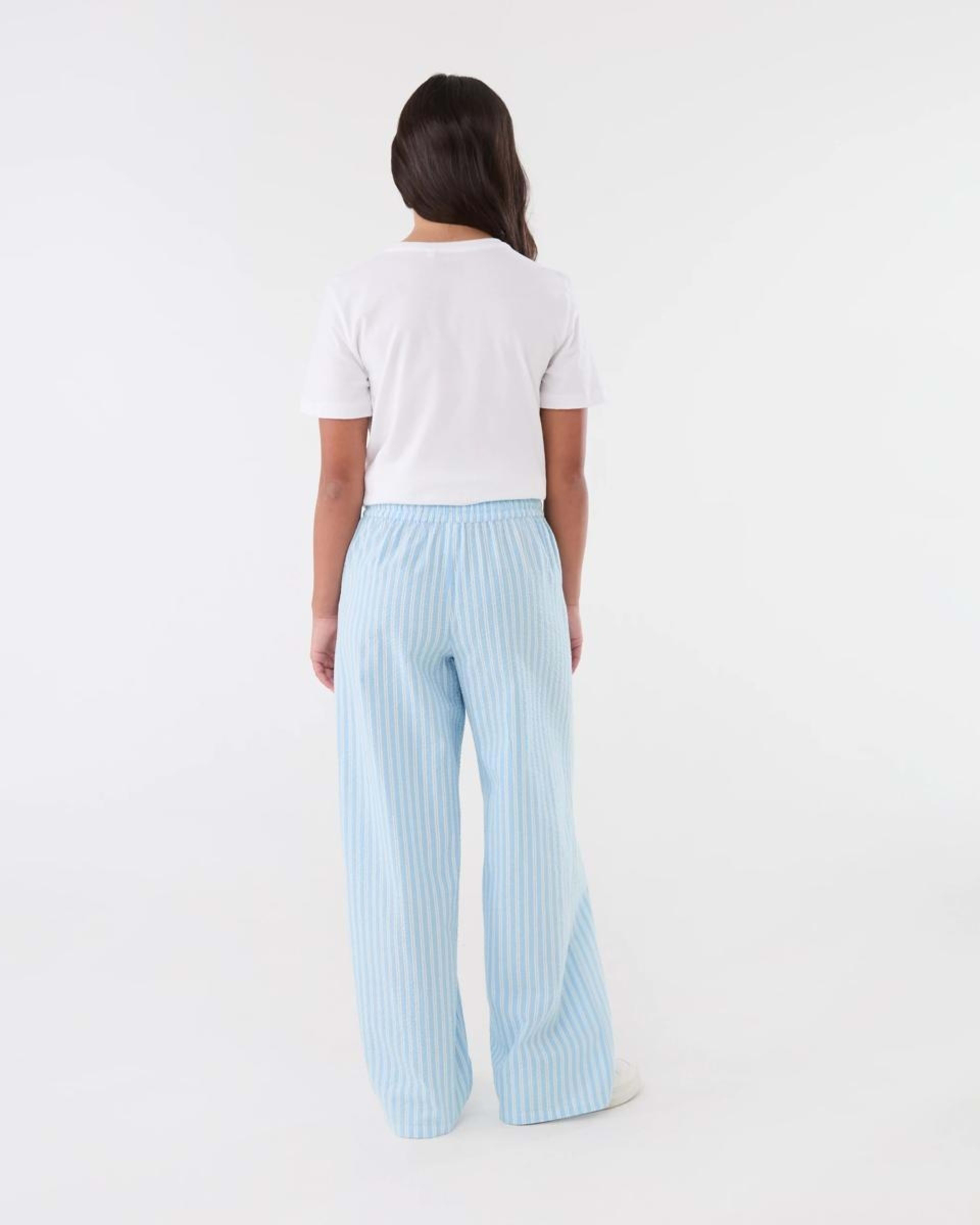 5 Stripe Wide Leg Pants LIGHT BLUE SEERSUCKER STRIPE, 5 of 5