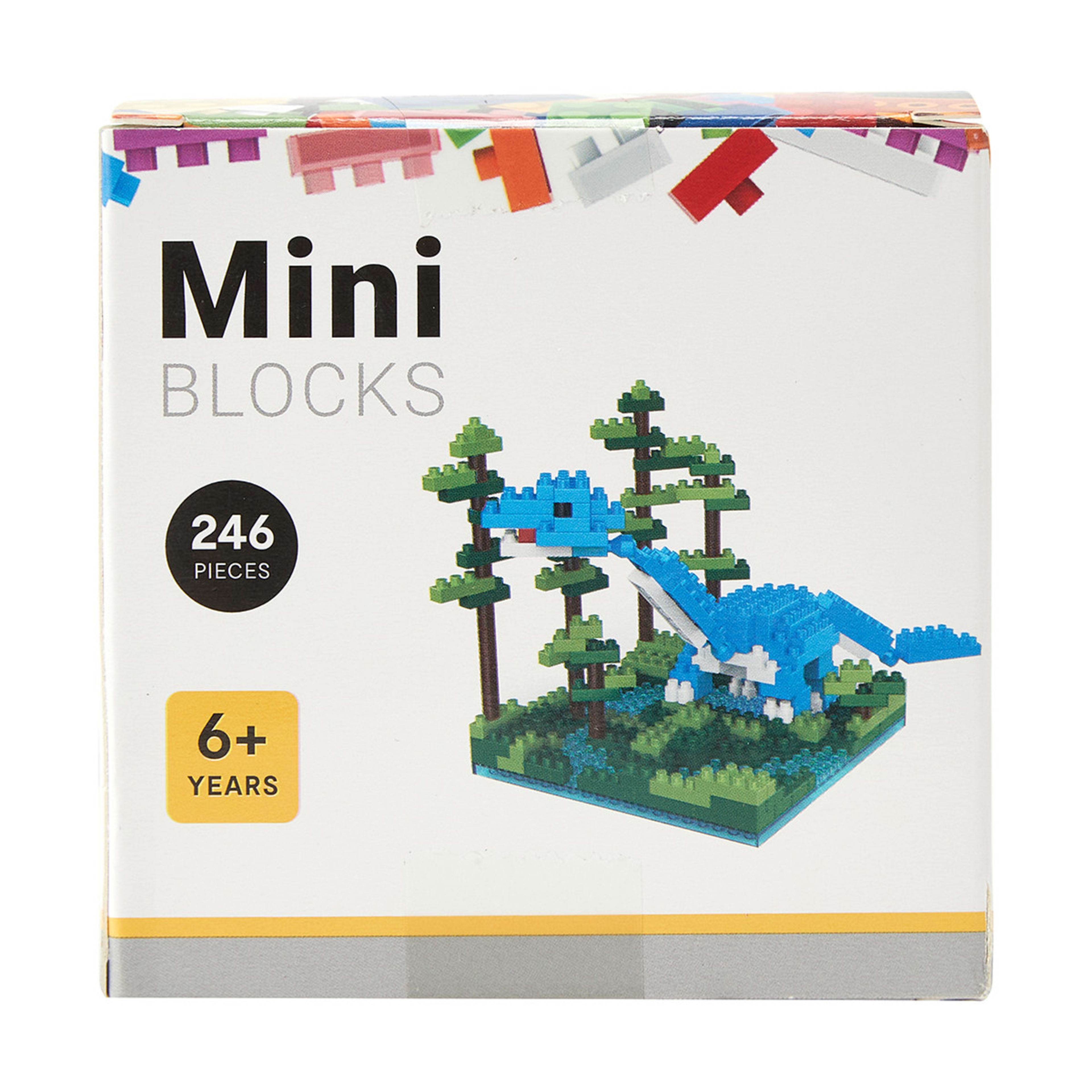 246 Piece Mini Blocks - Dino with Garden - Kmart