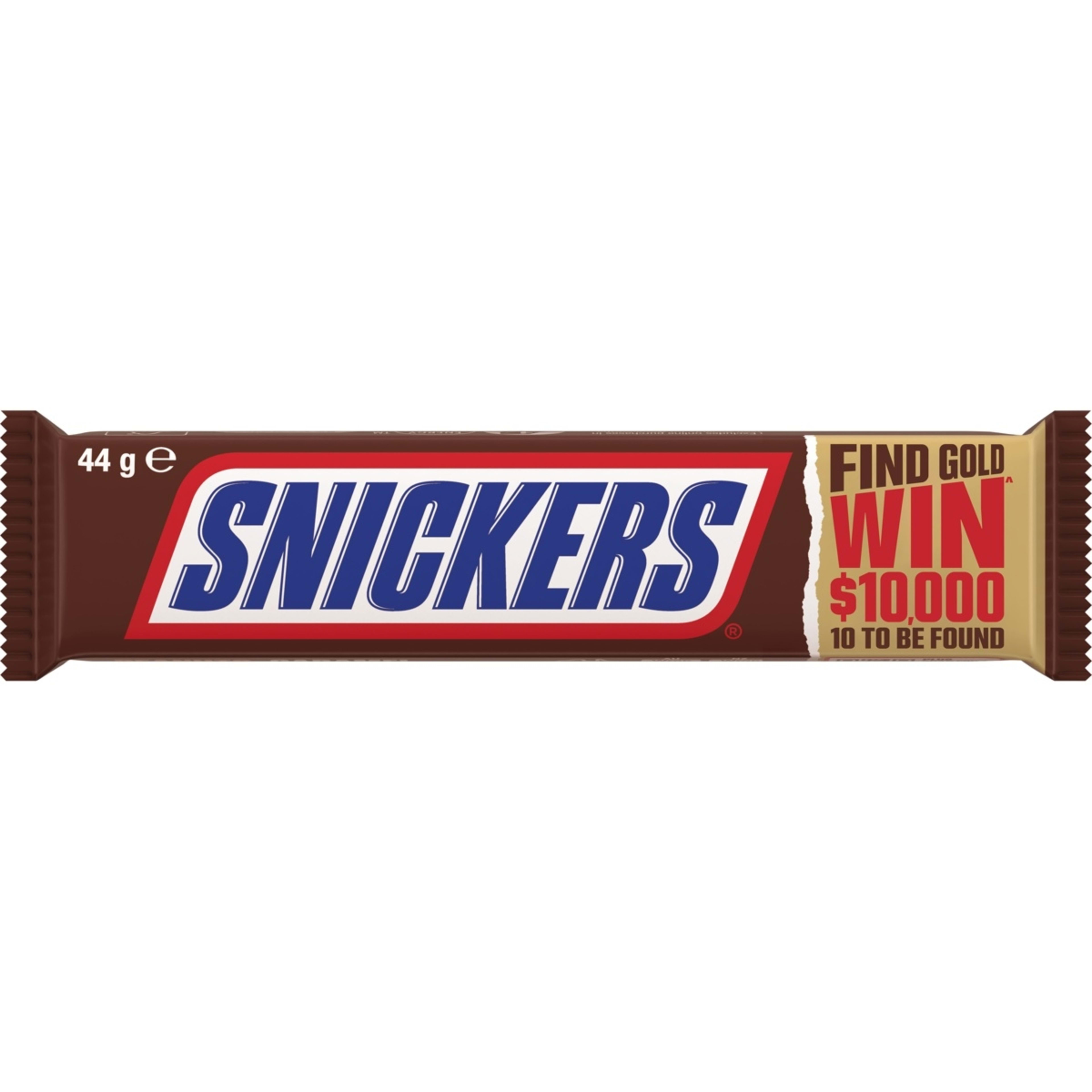 1 Snickers Chocolate Bar 44g