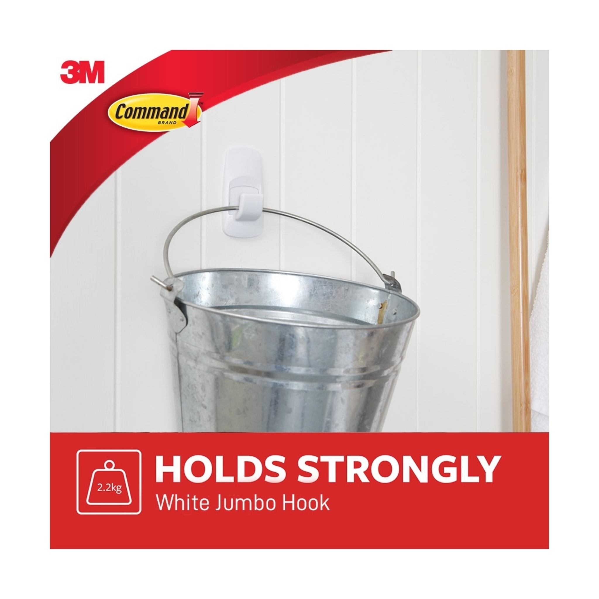 Command Mounting Hook Jumbo White Kmart