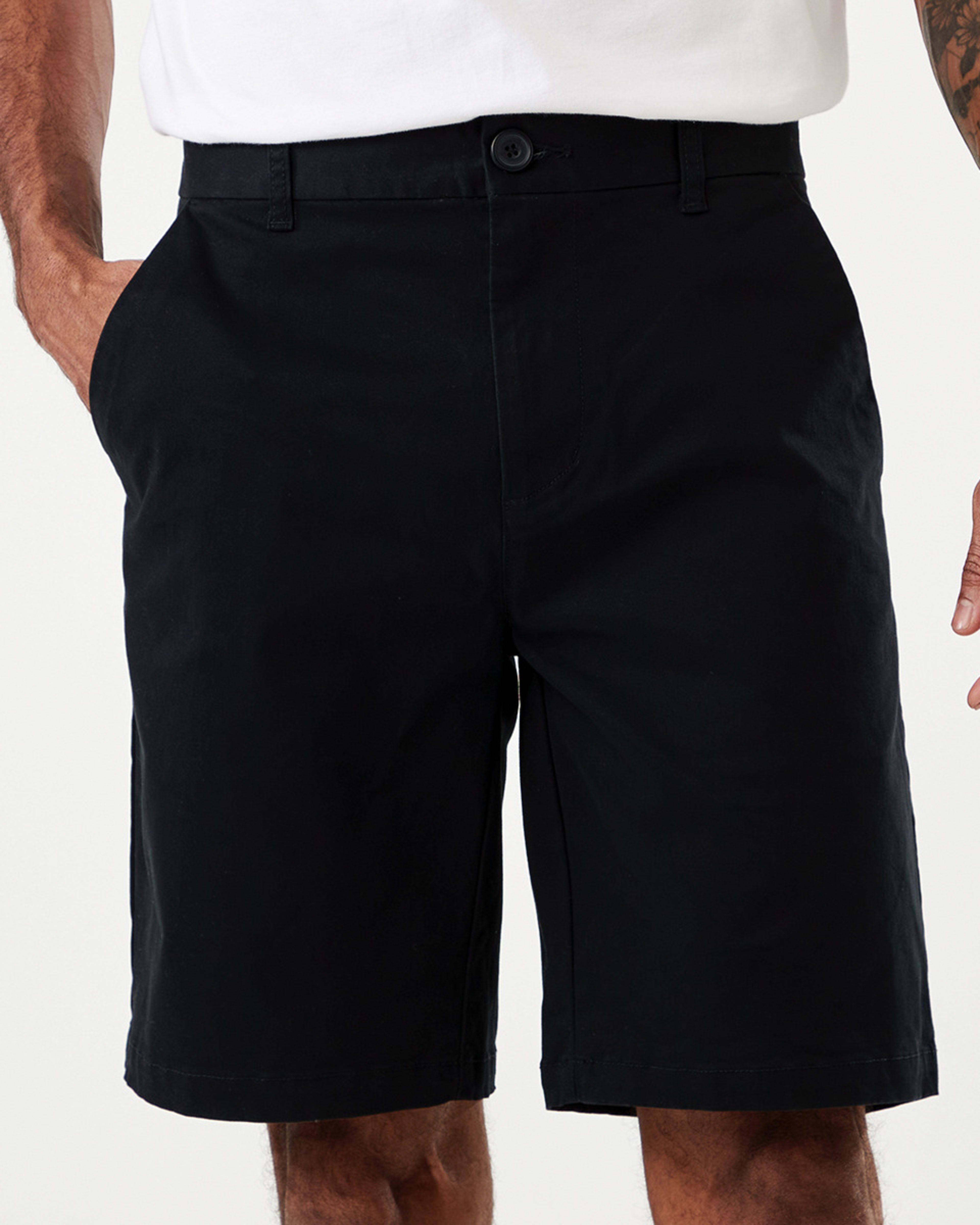 Slim Stretch Chino Shorts Kmart