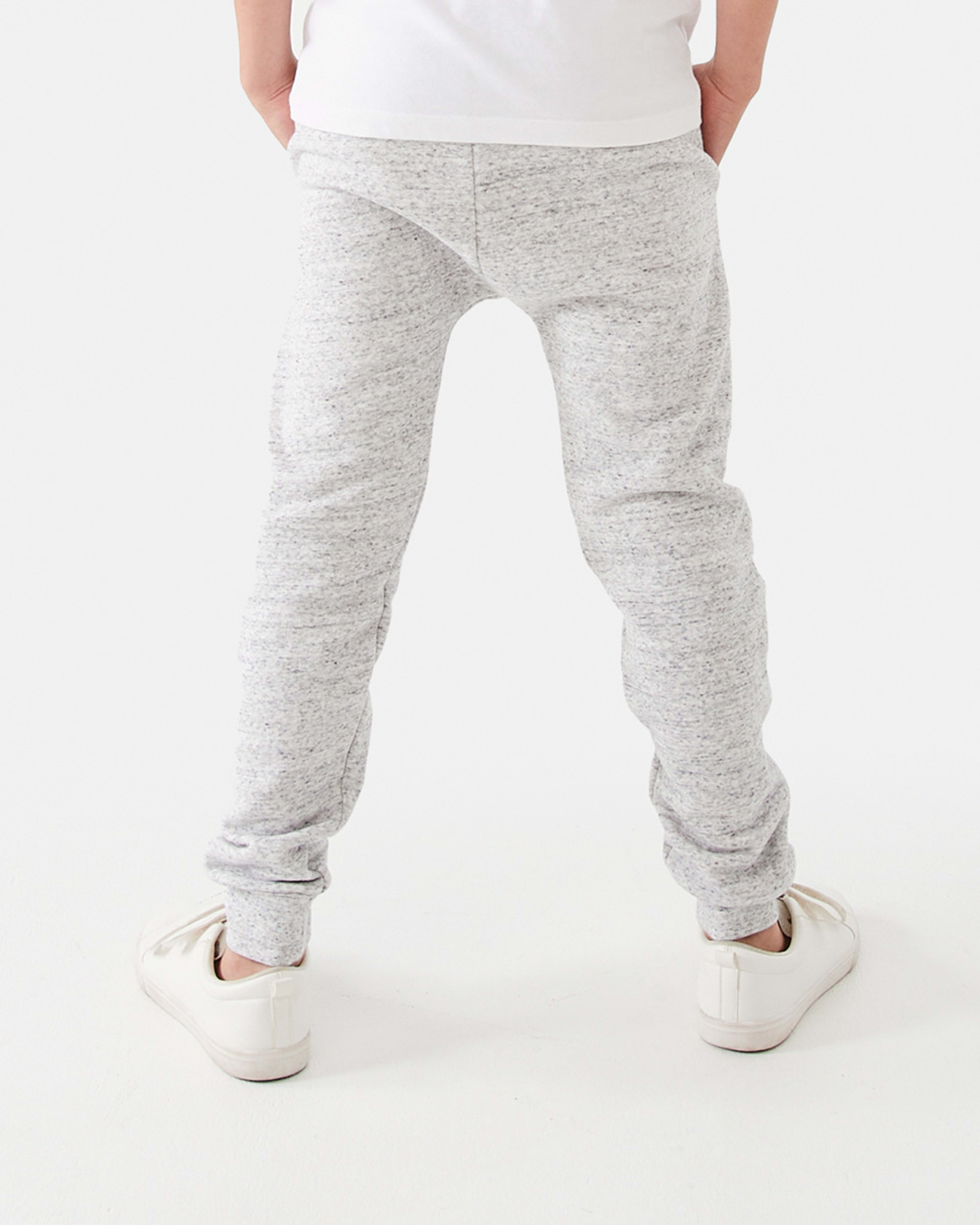 2 Heavy Fleece Trackpants Lt Gry Mar, 2 of 8