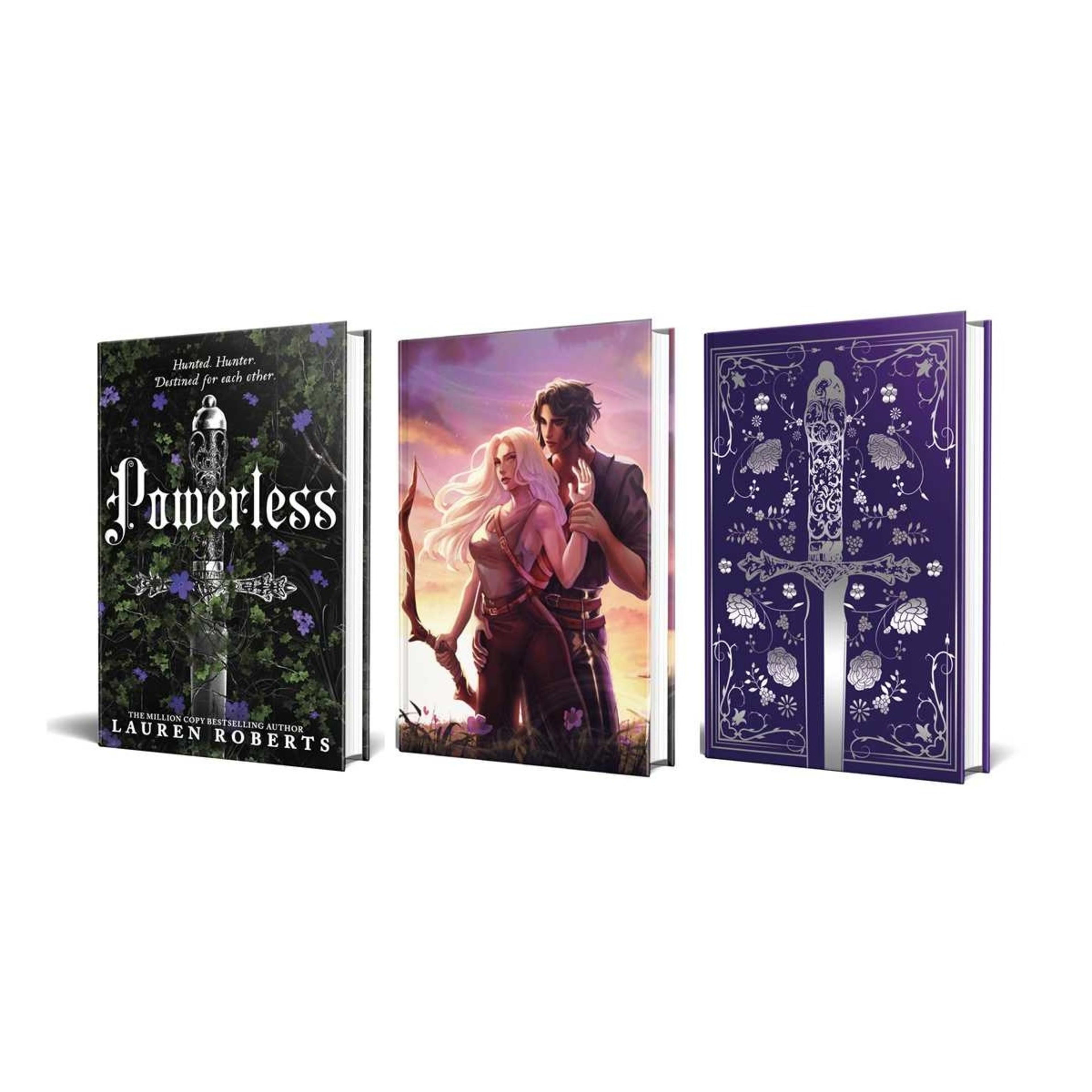 1 Powerless: Deluxe Collector's Edition Hardback by Lauren Roberts - Book