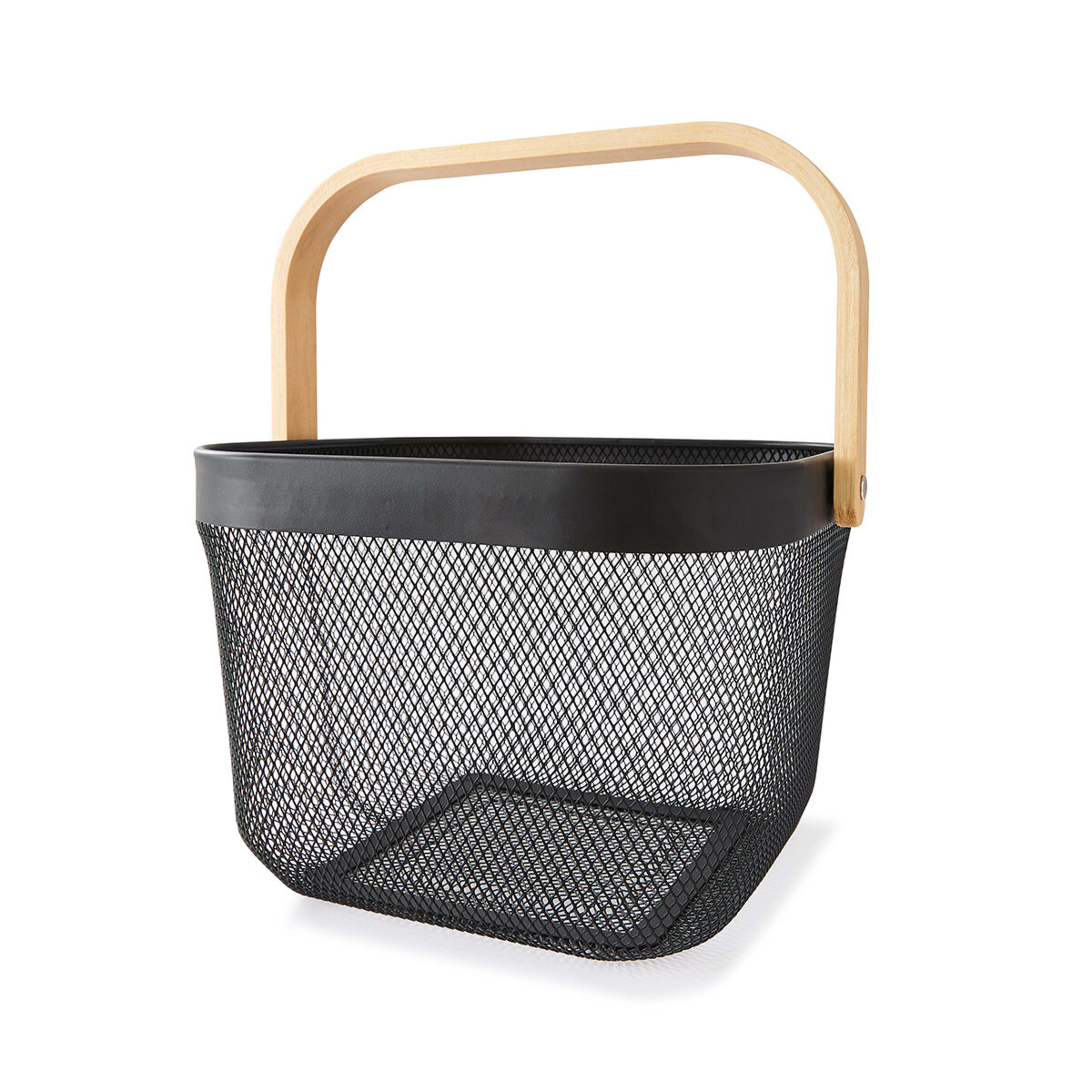 1 Mesh Basket - Black, 1 of 8