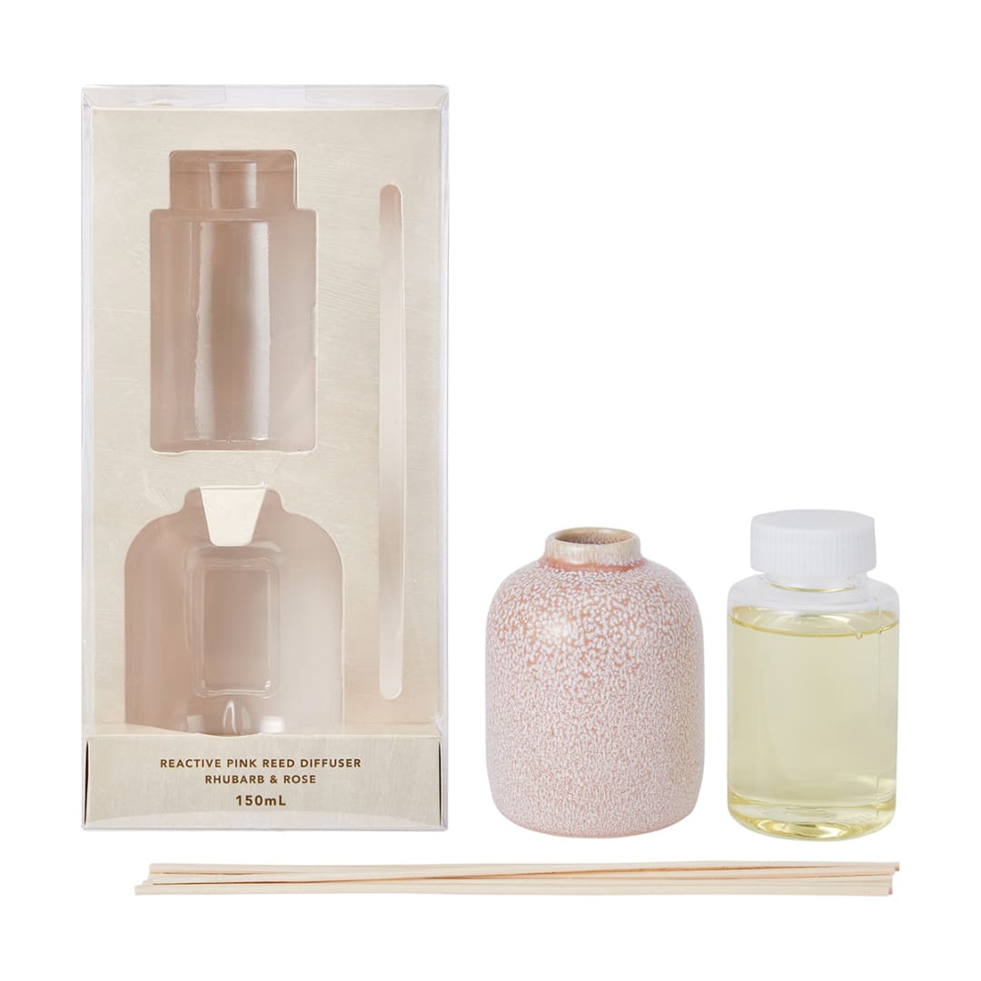 Reactive Pink Reed Diffuser - Kmart