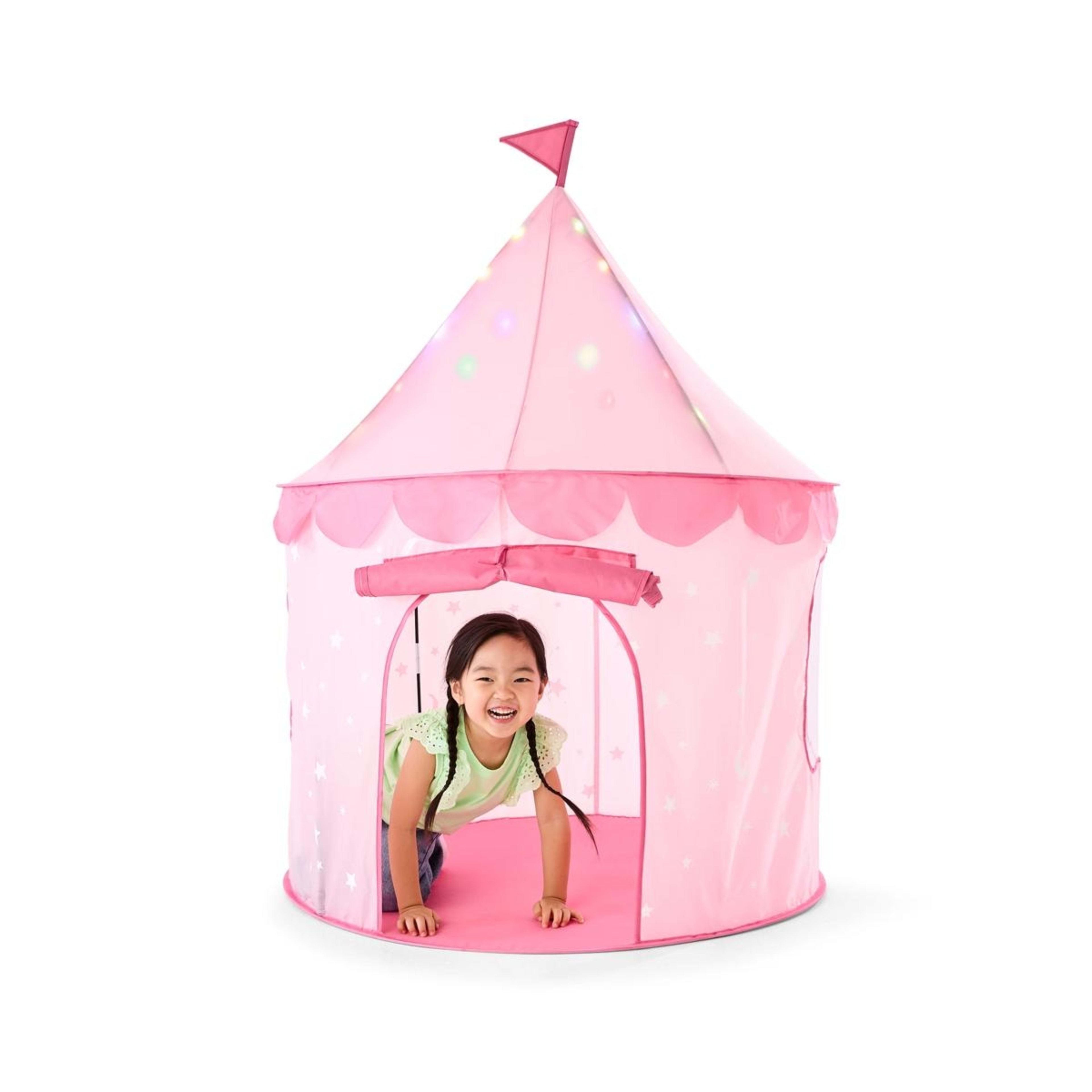 1 Light Up Play Tent - Pink