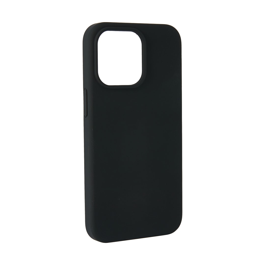 iPhone 13 Pro Silicone Case Black Kmart