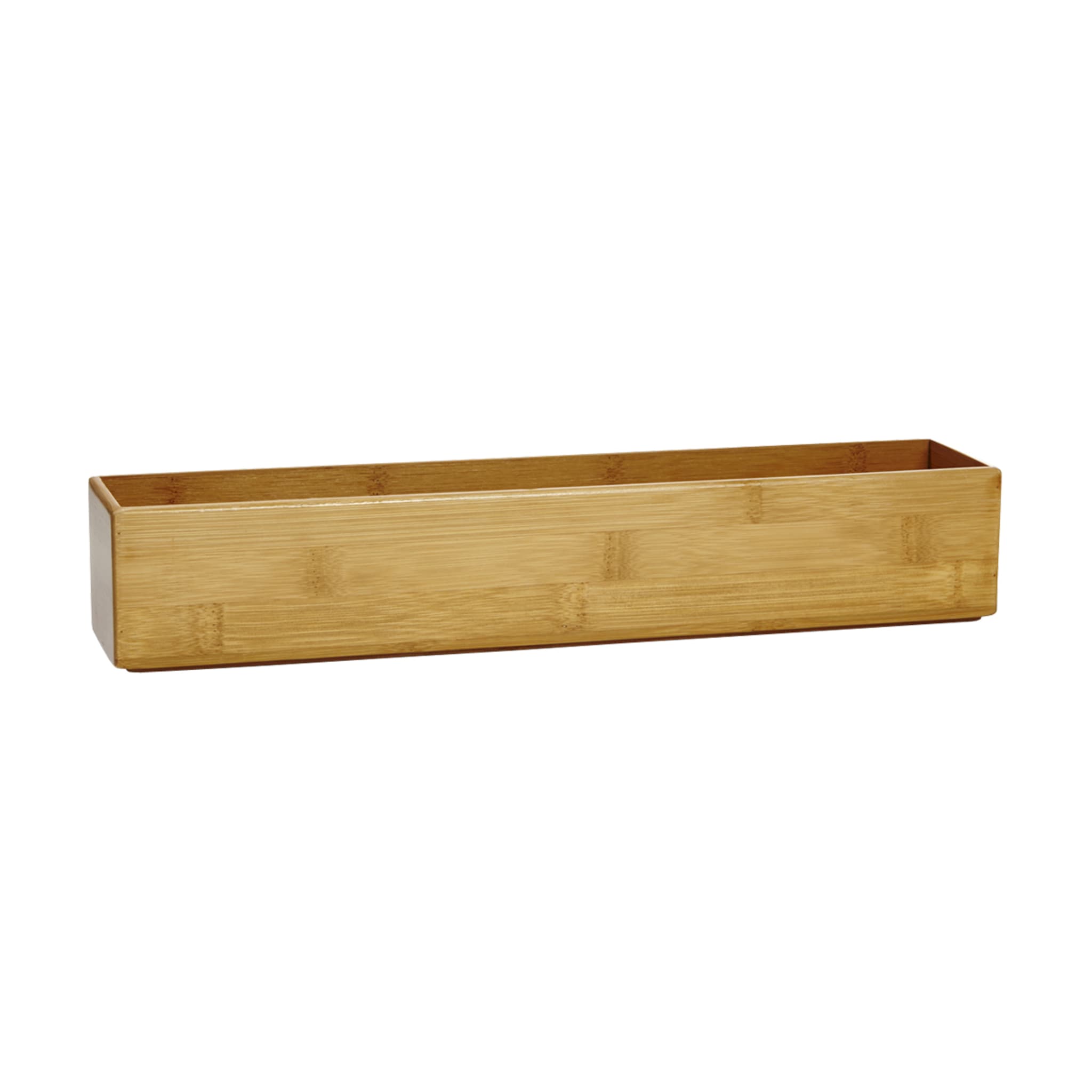 Large & Narrow Bamboo Drawer Tidy Kmart
