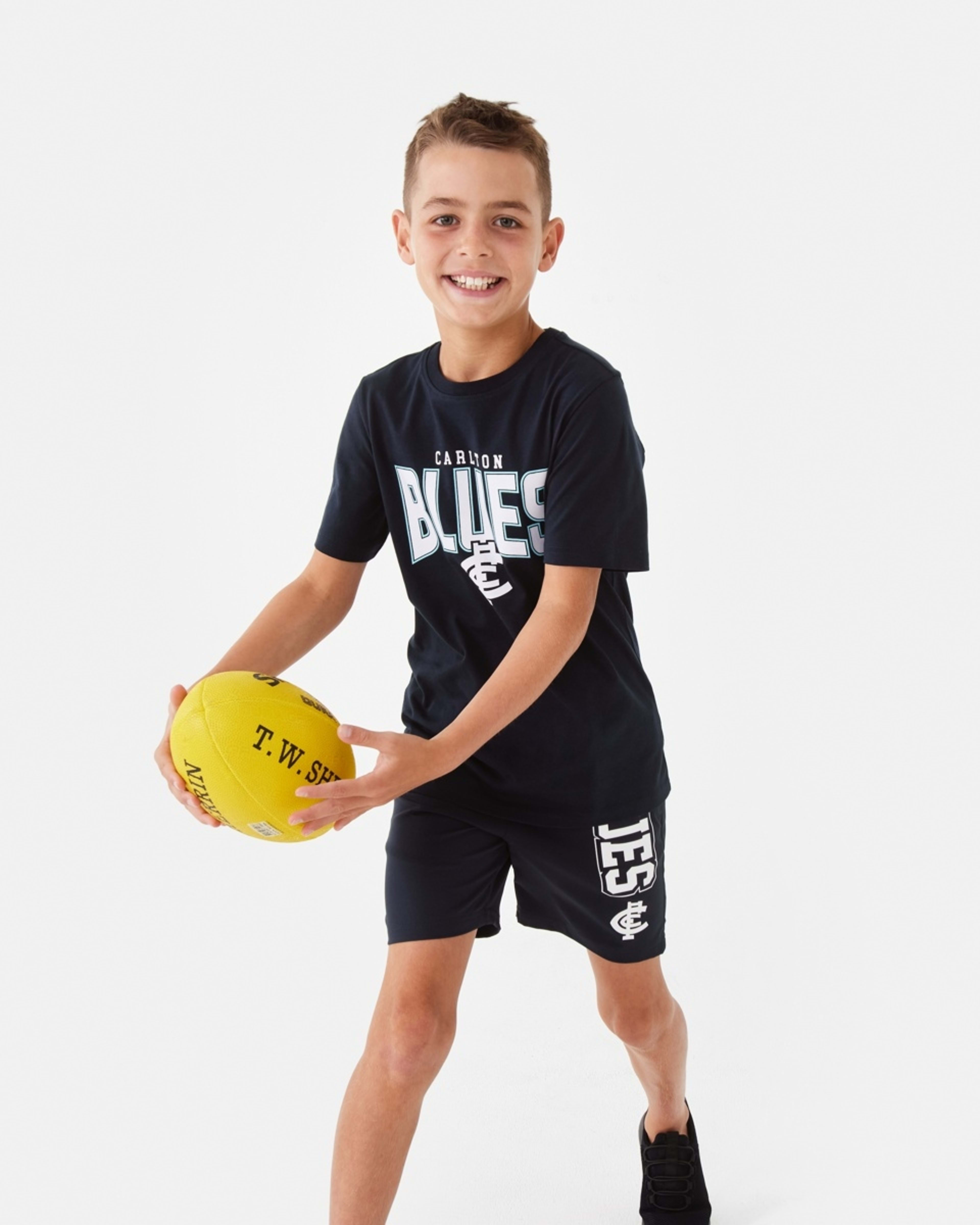 7 Official AFL Kids Shorts Carlton, 7 of 9