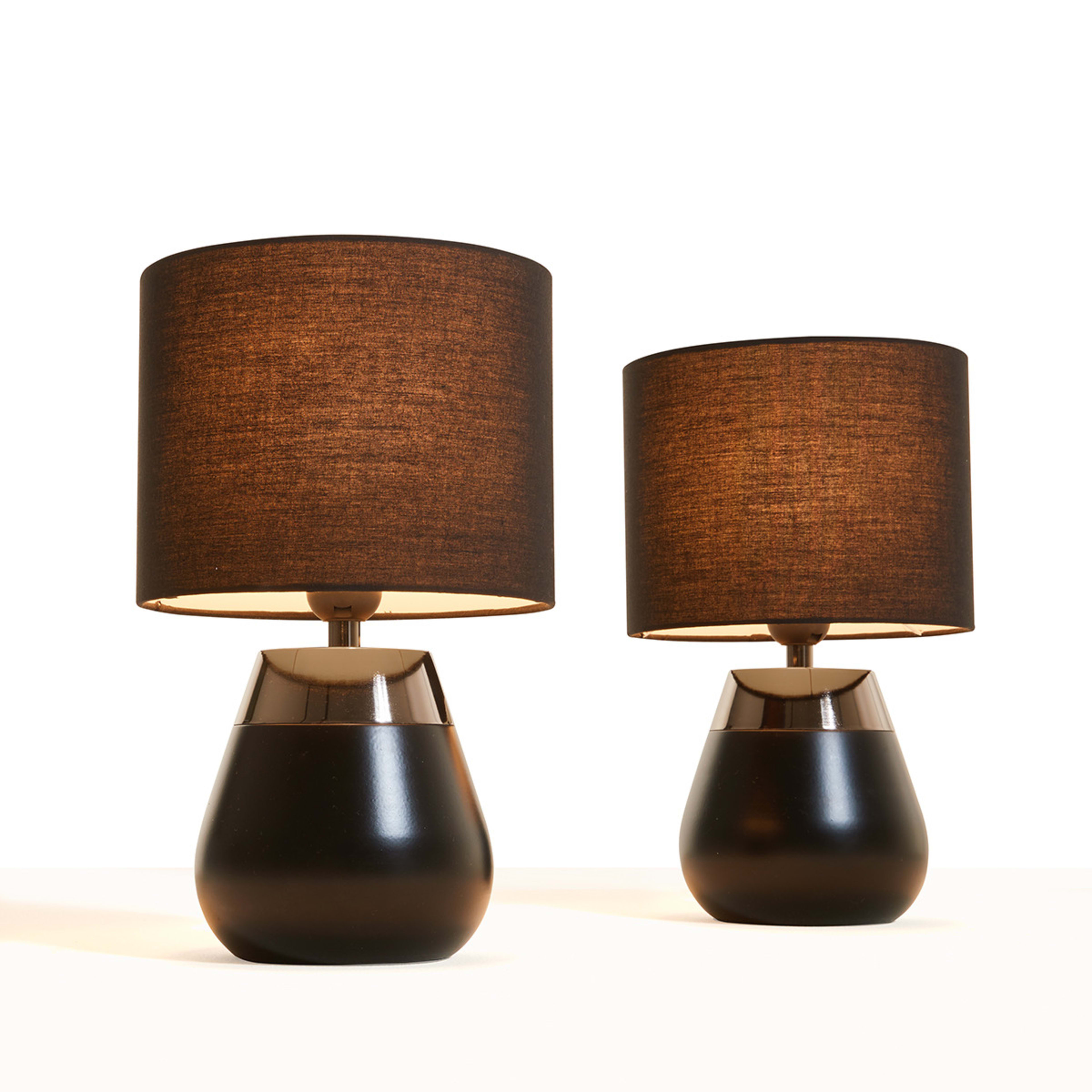 1 2 Pack Delta Touch Lamp