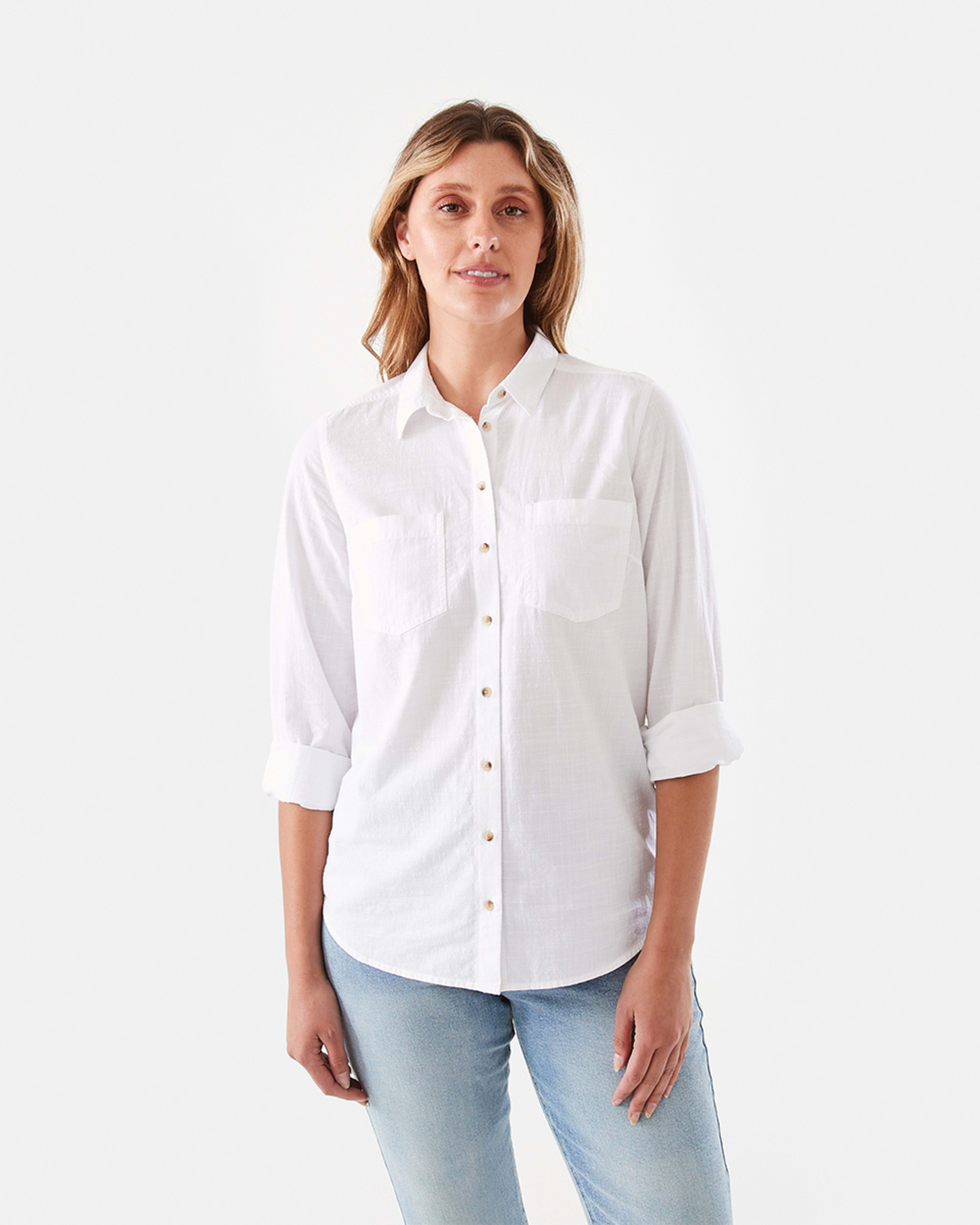 Long Sleeve Casual Shirt - Kmart