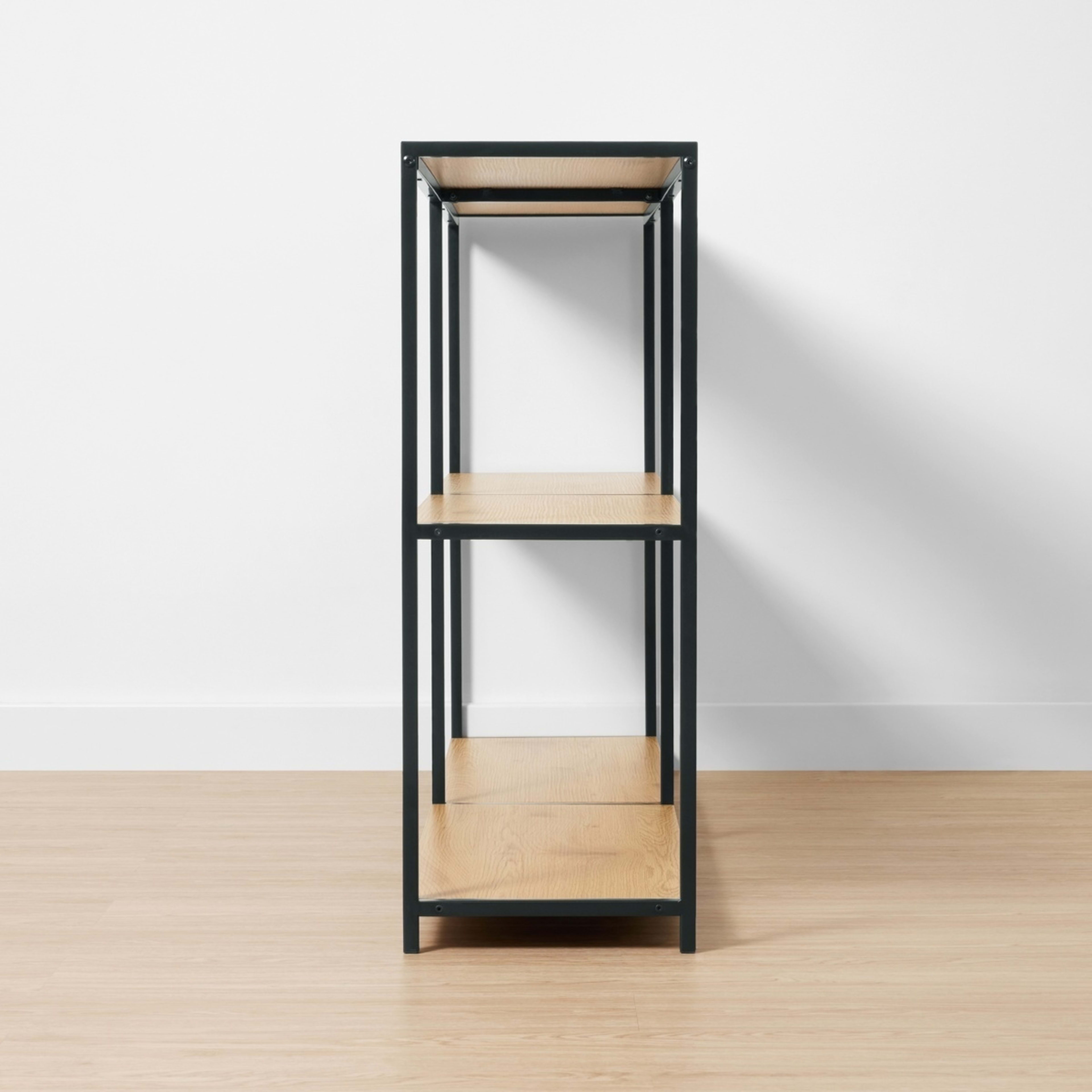 4 Blake 3 Tier Long Book Storage Unit, 4 of 10
