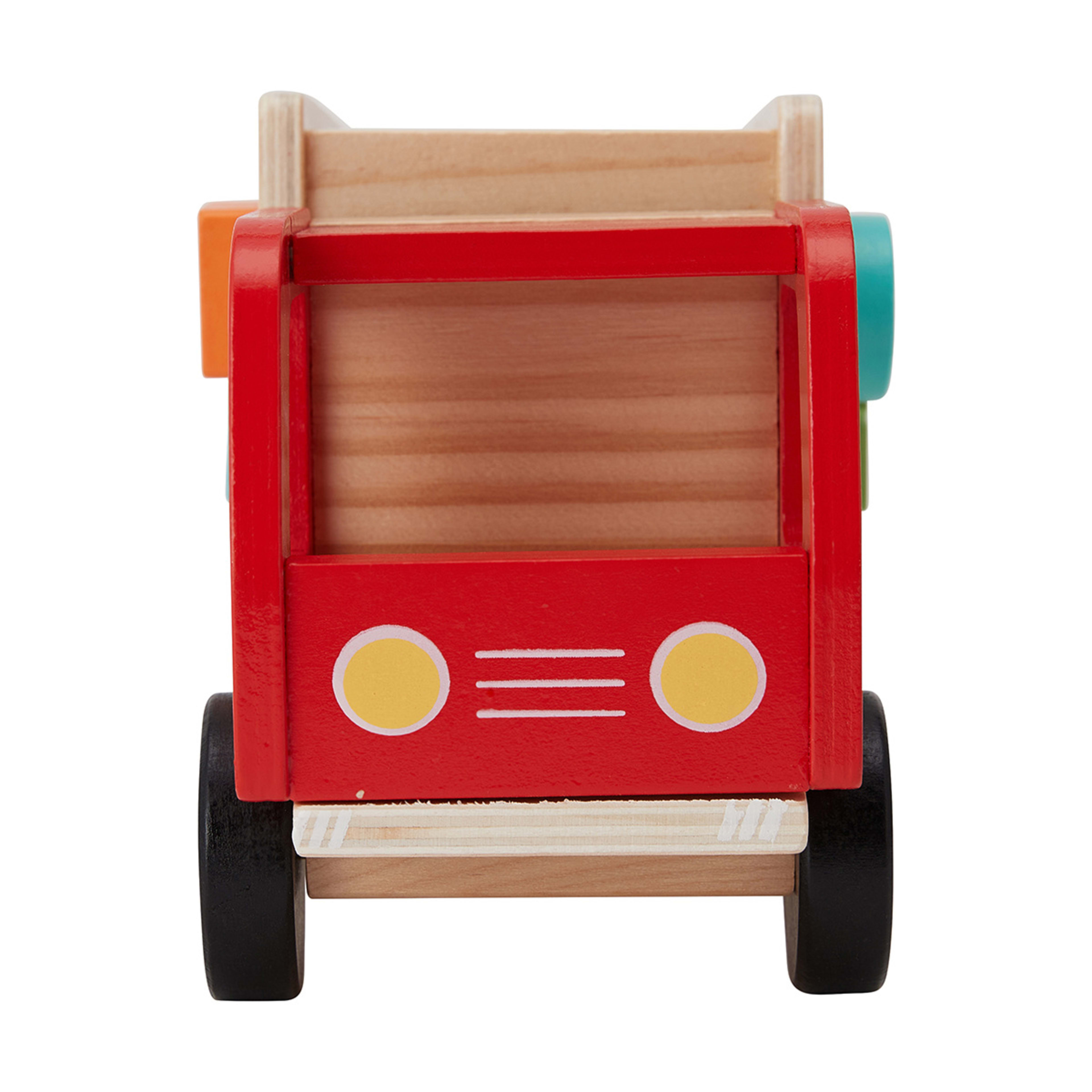 Dump Truck Shape Sorter Vehicle Kmart