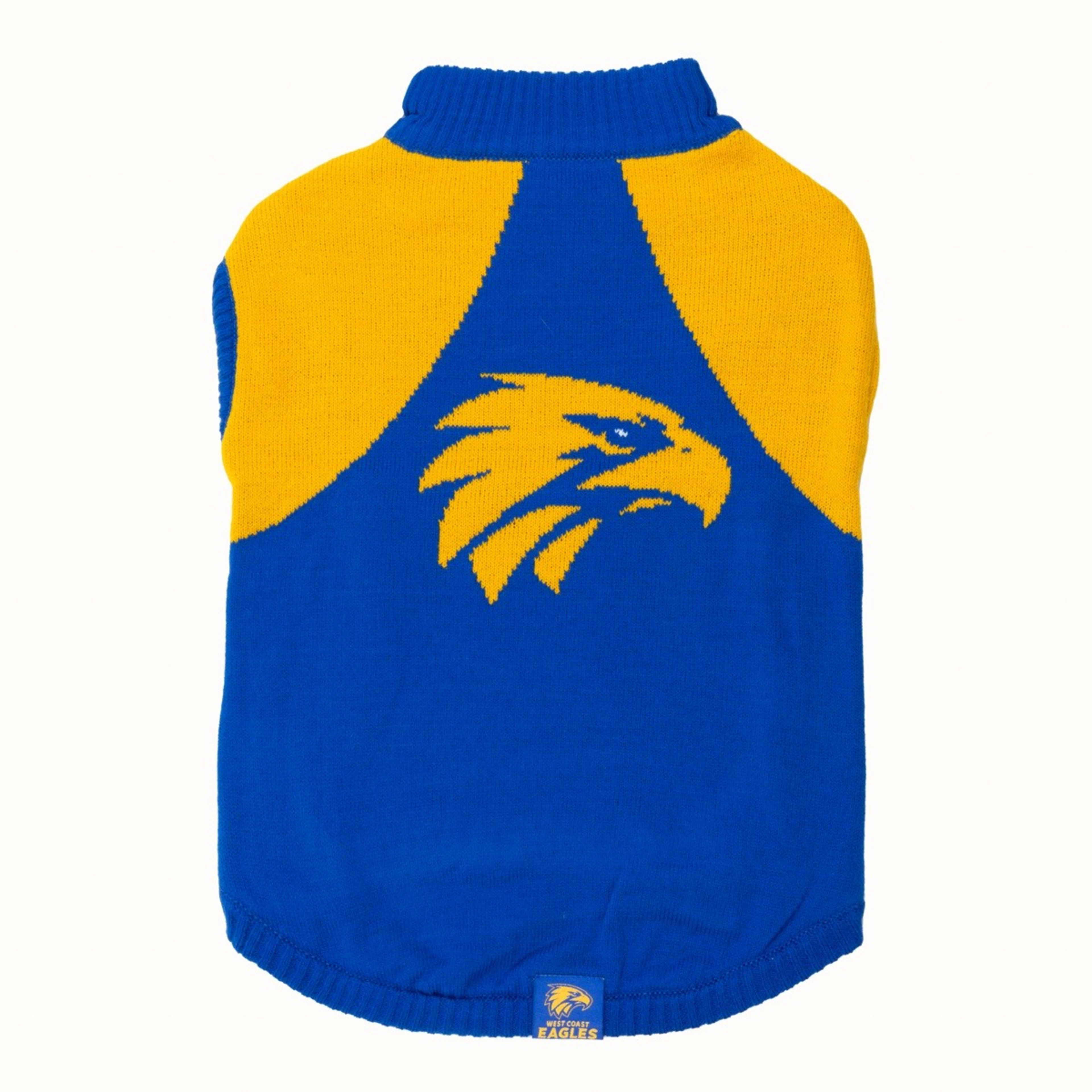 1 AFL West Coast Eagles Pet Jumper - Small, 1 of 3