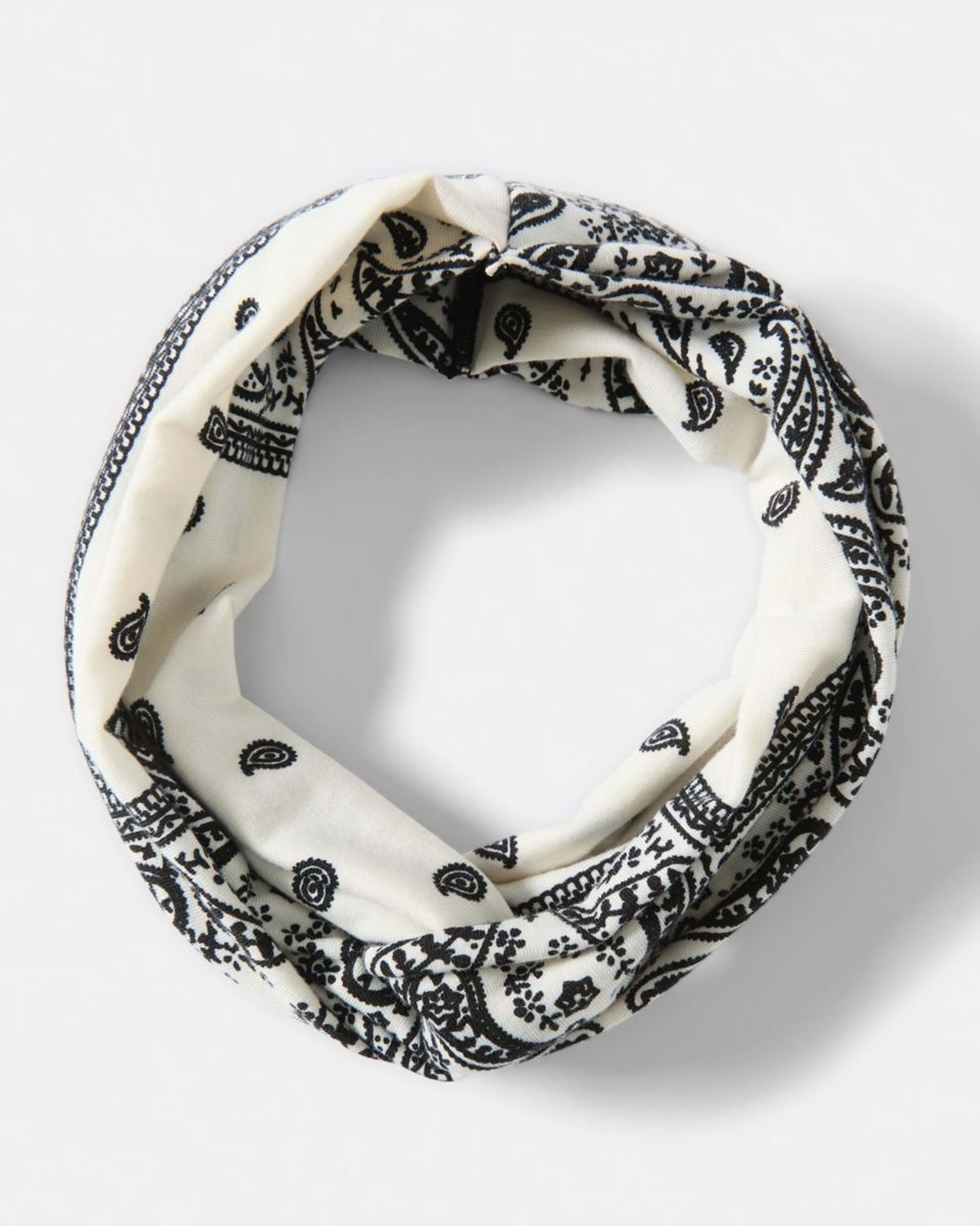 1 Stretch Bandana Headband WHITE, 1 of 4