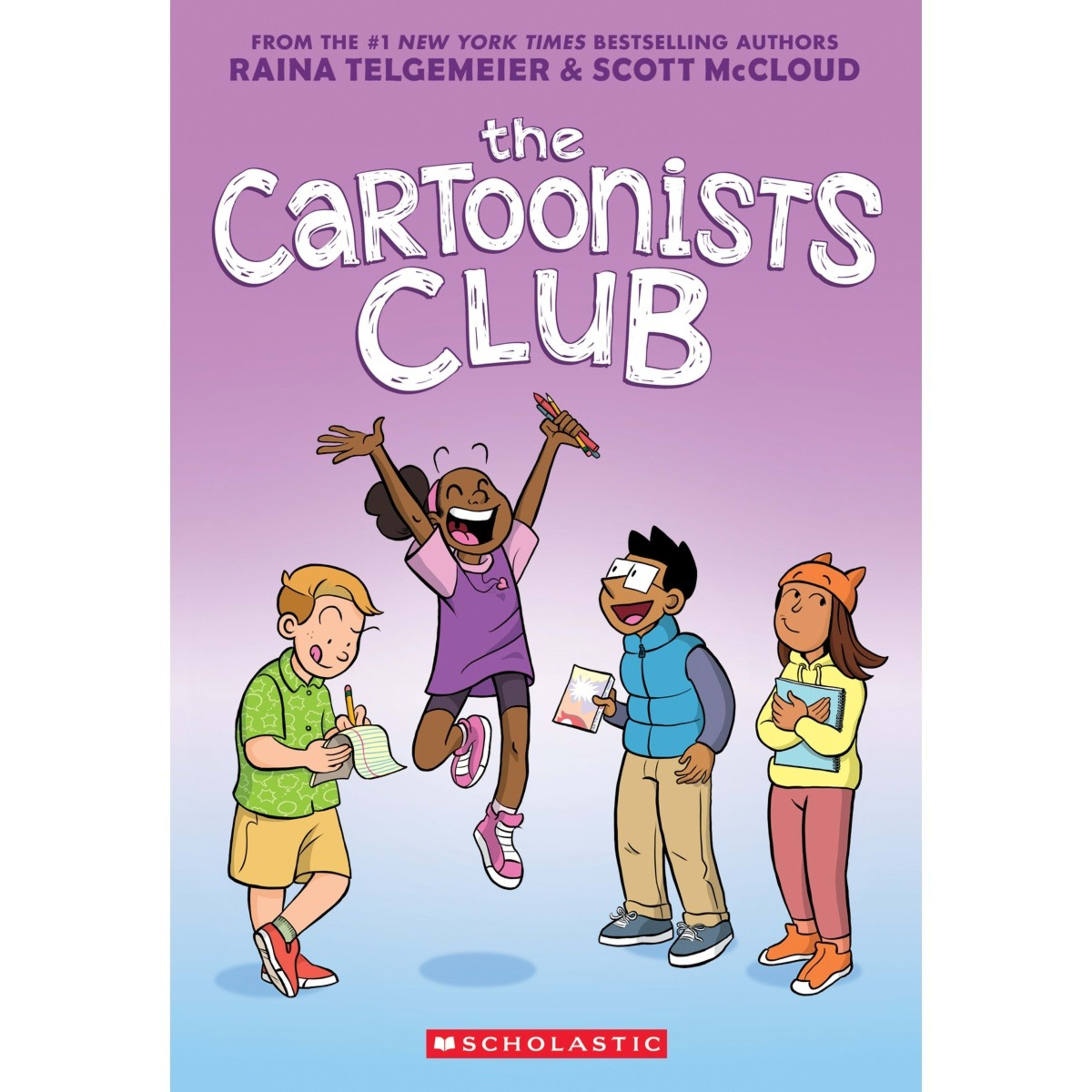 1 The Cartoonists Club by Raina Telgemeier - Book
