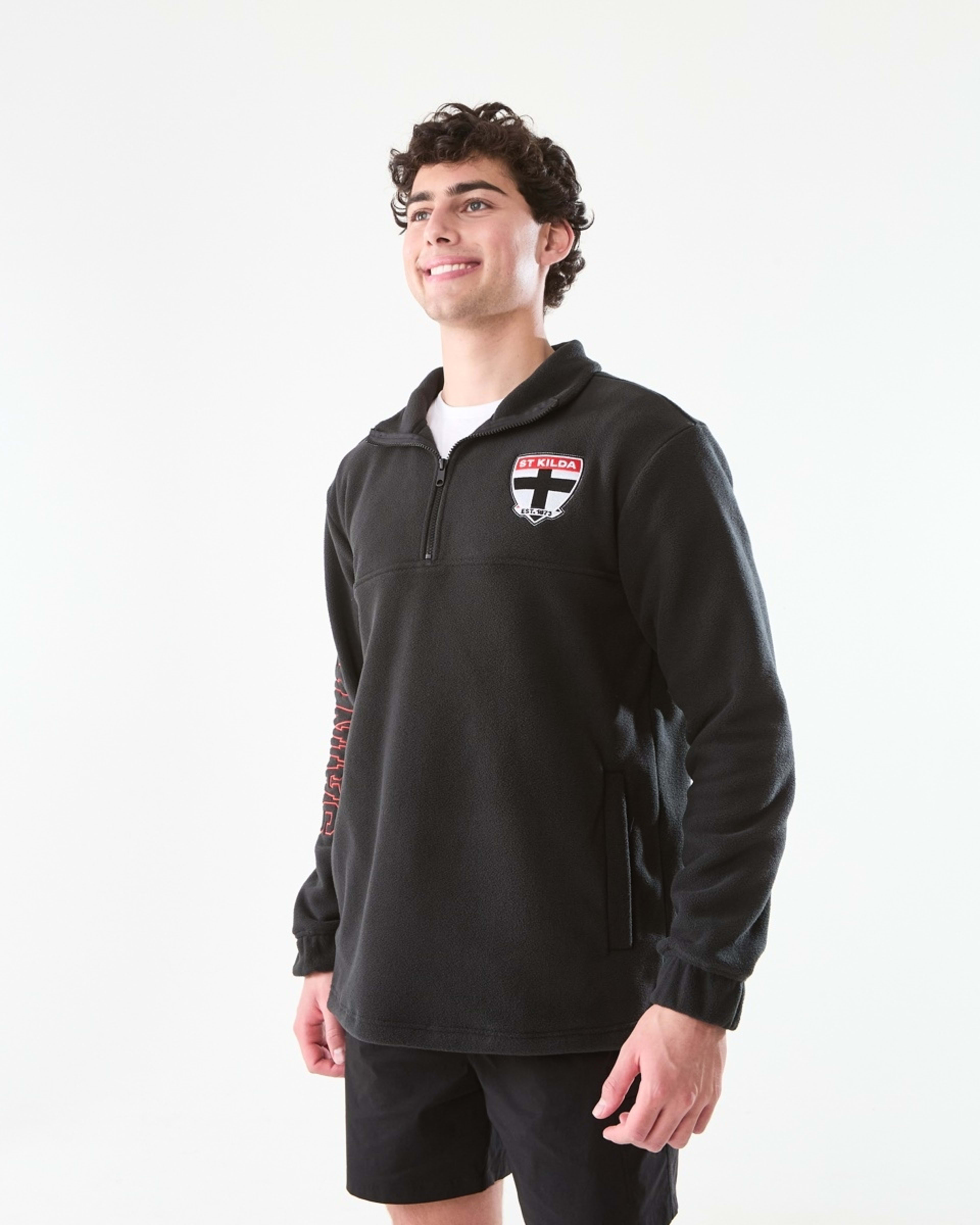 3 Official AFL Adult Polar Fleece Top St Kilda, 3 of 9