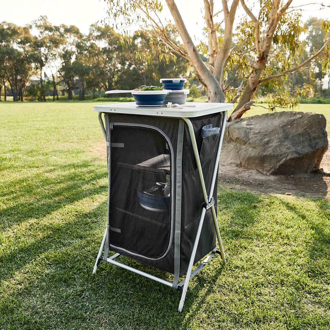 3 Shelf Camp Storage Unit Kmart