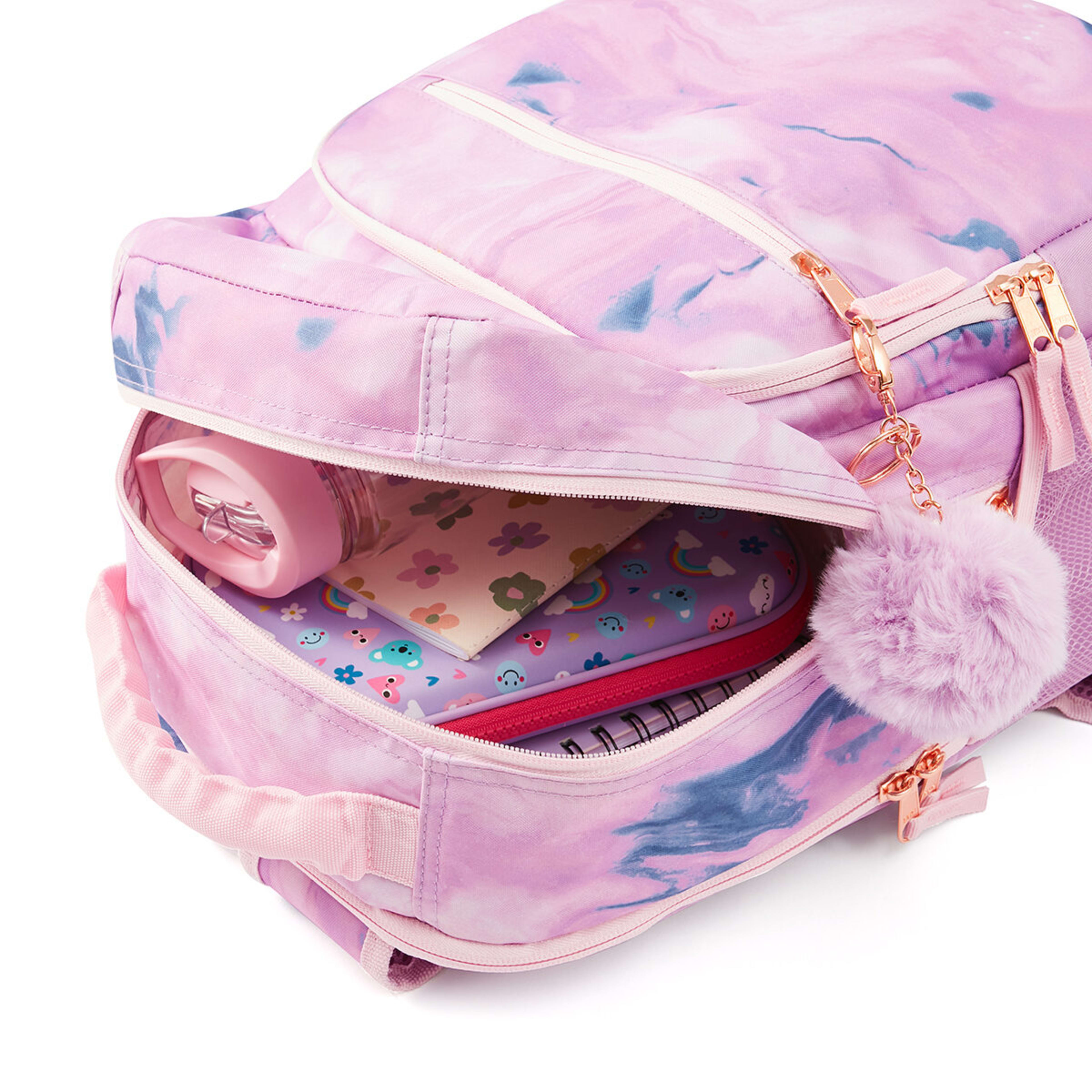 8 3 Piece Marble Backpack Set, 8 of 8