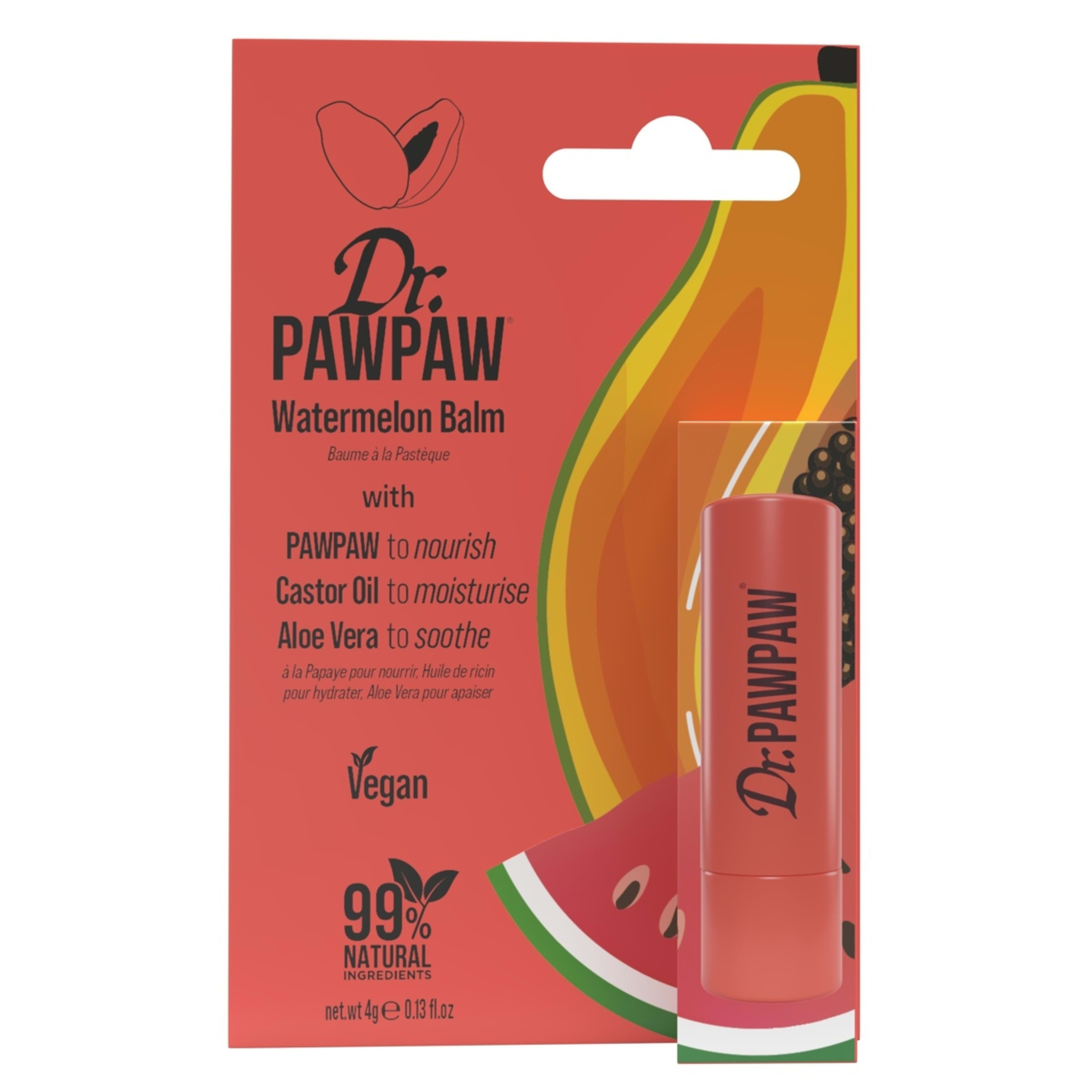 1 Dr. PAWPAW Lip Balm Stick - Watermelon