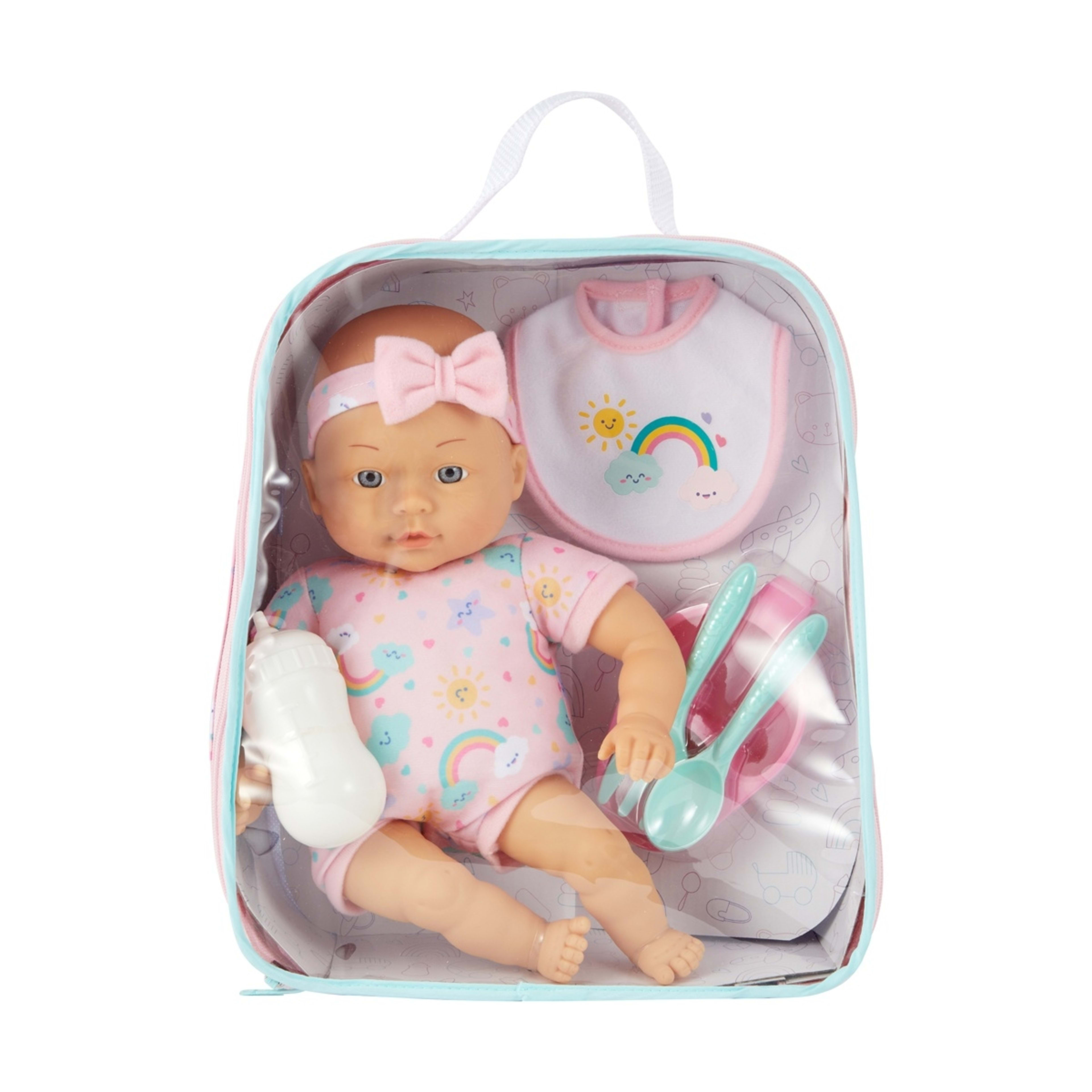 1 7 Piece Nurture Baby: Baby On The Go Playset