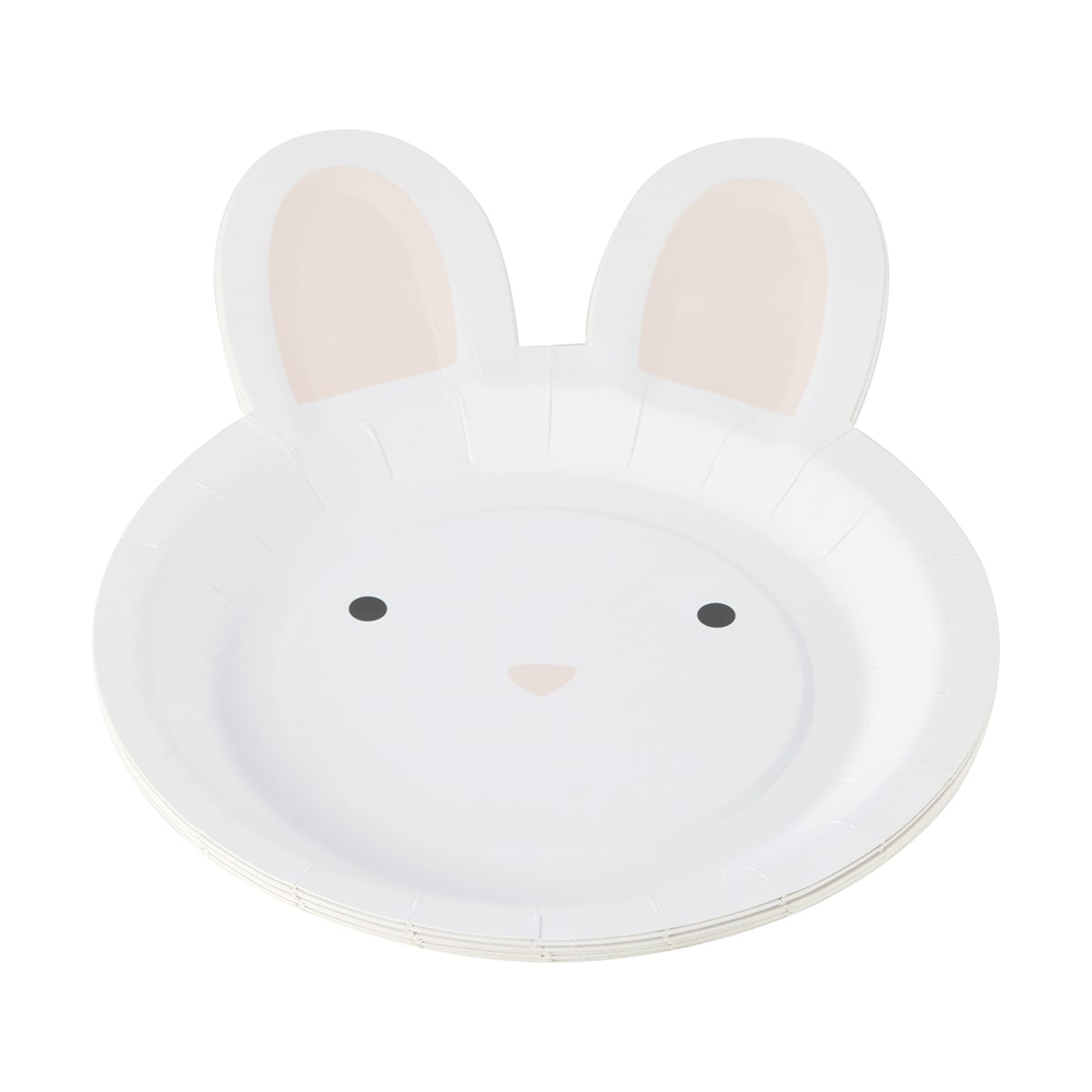 10 Piece Easter Bunny Paper Plates Kmart