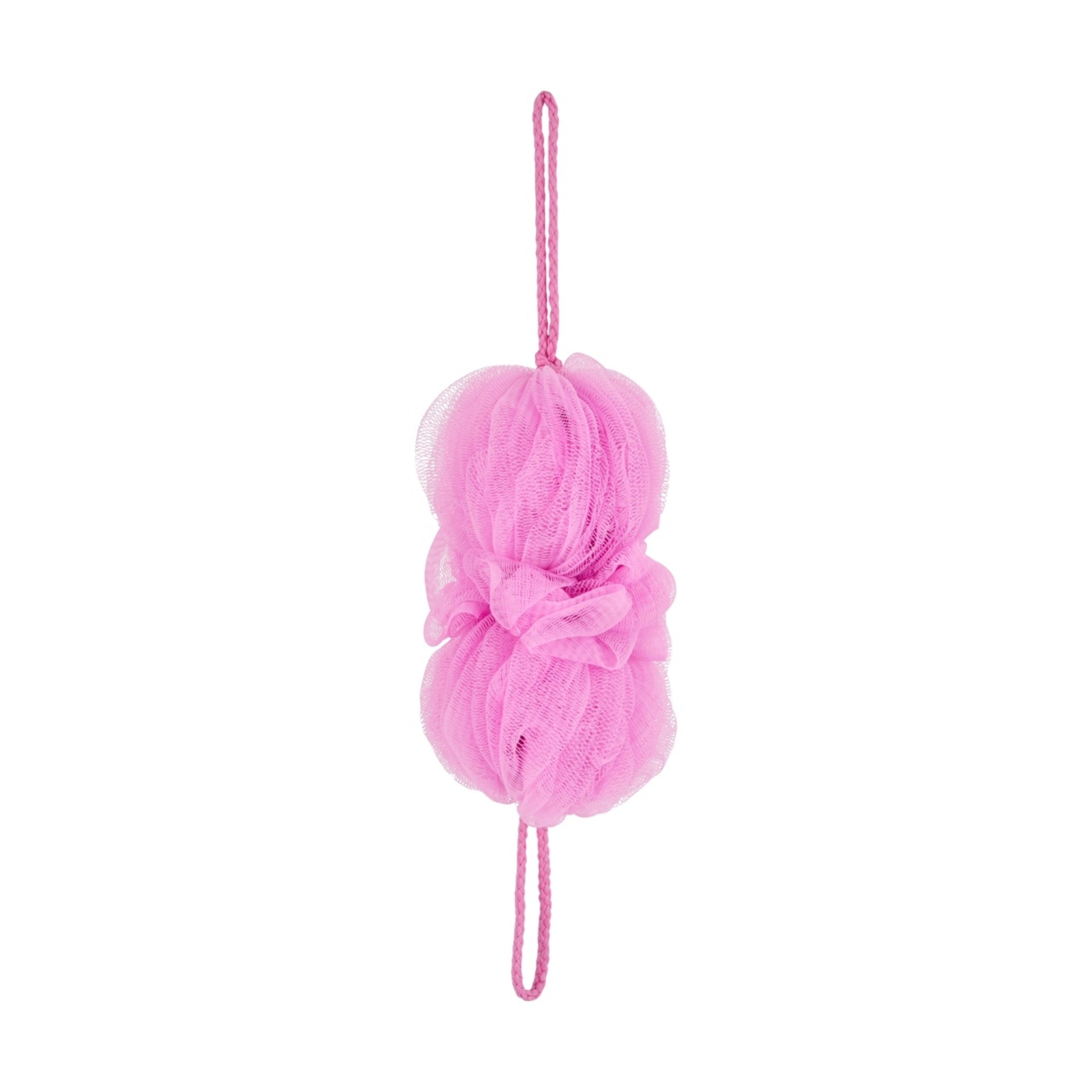 1 OXX Bodycare Large Bath Puff - Pink