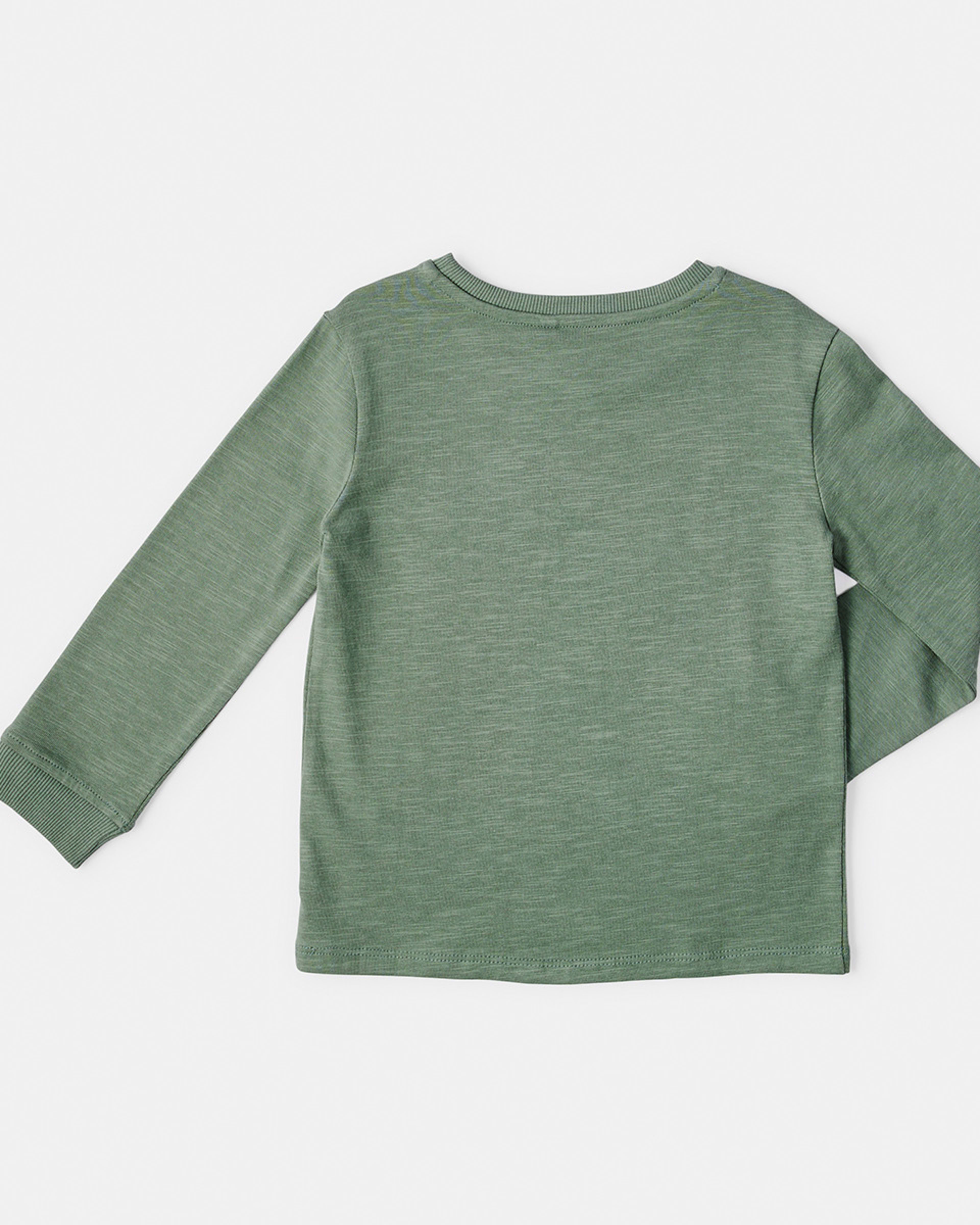 9 Long Sleeve Textured T-shirt Bamboo, 9 of 9