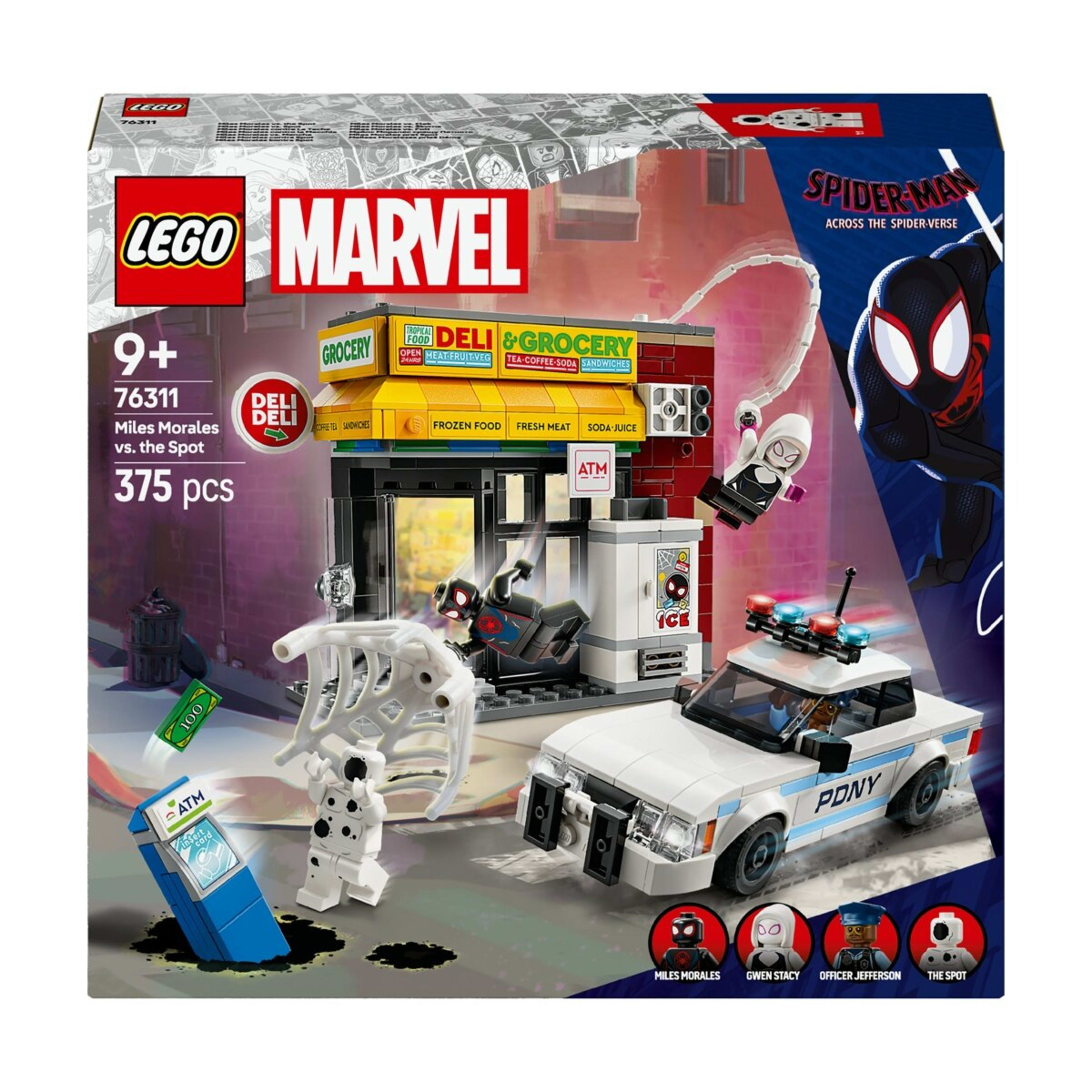 1 LEGO Super Heroes Spider-Verse: Miles Morales vs The Spot 76311