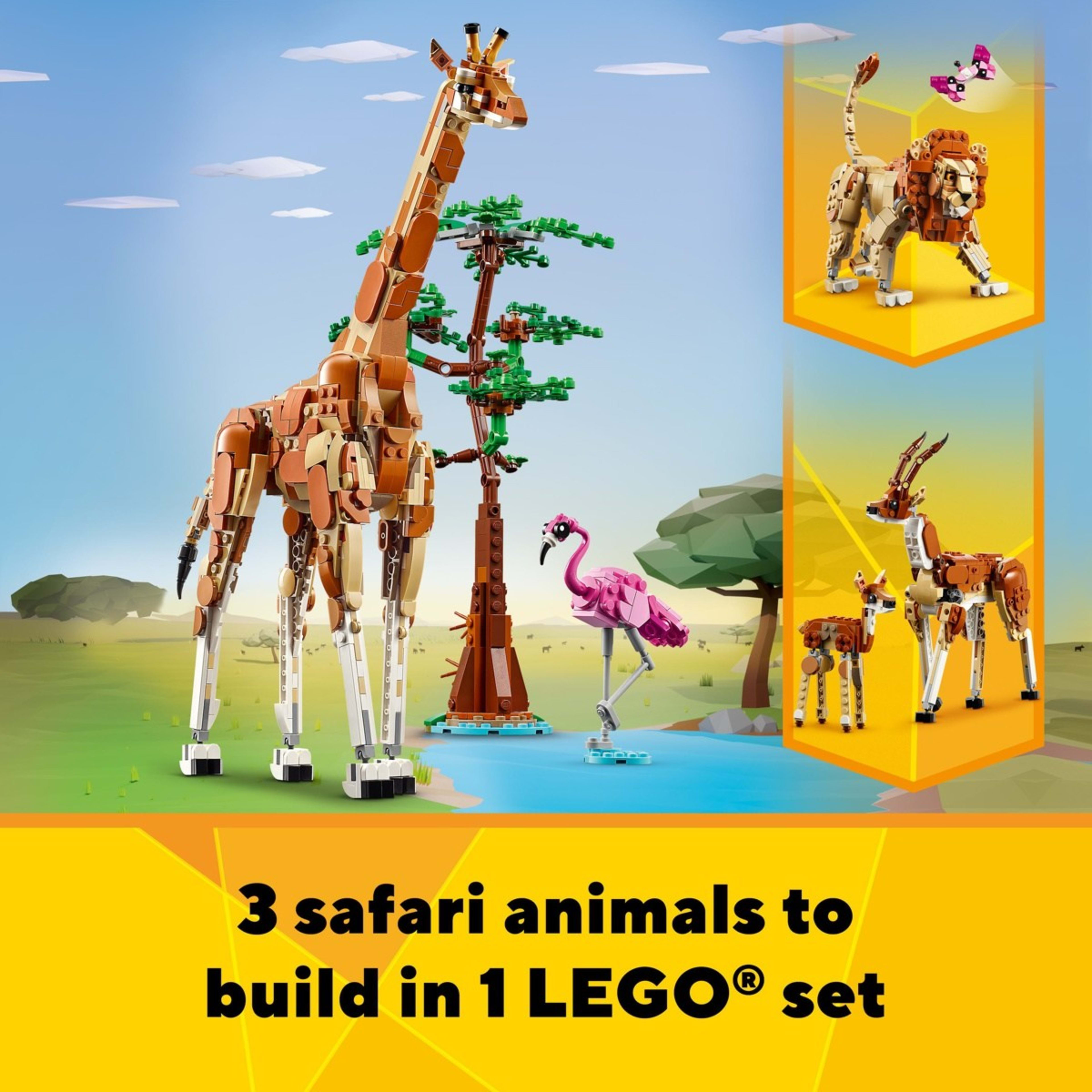 4 LEGO Creator Wild Safari Animals 31150, 4 of 11