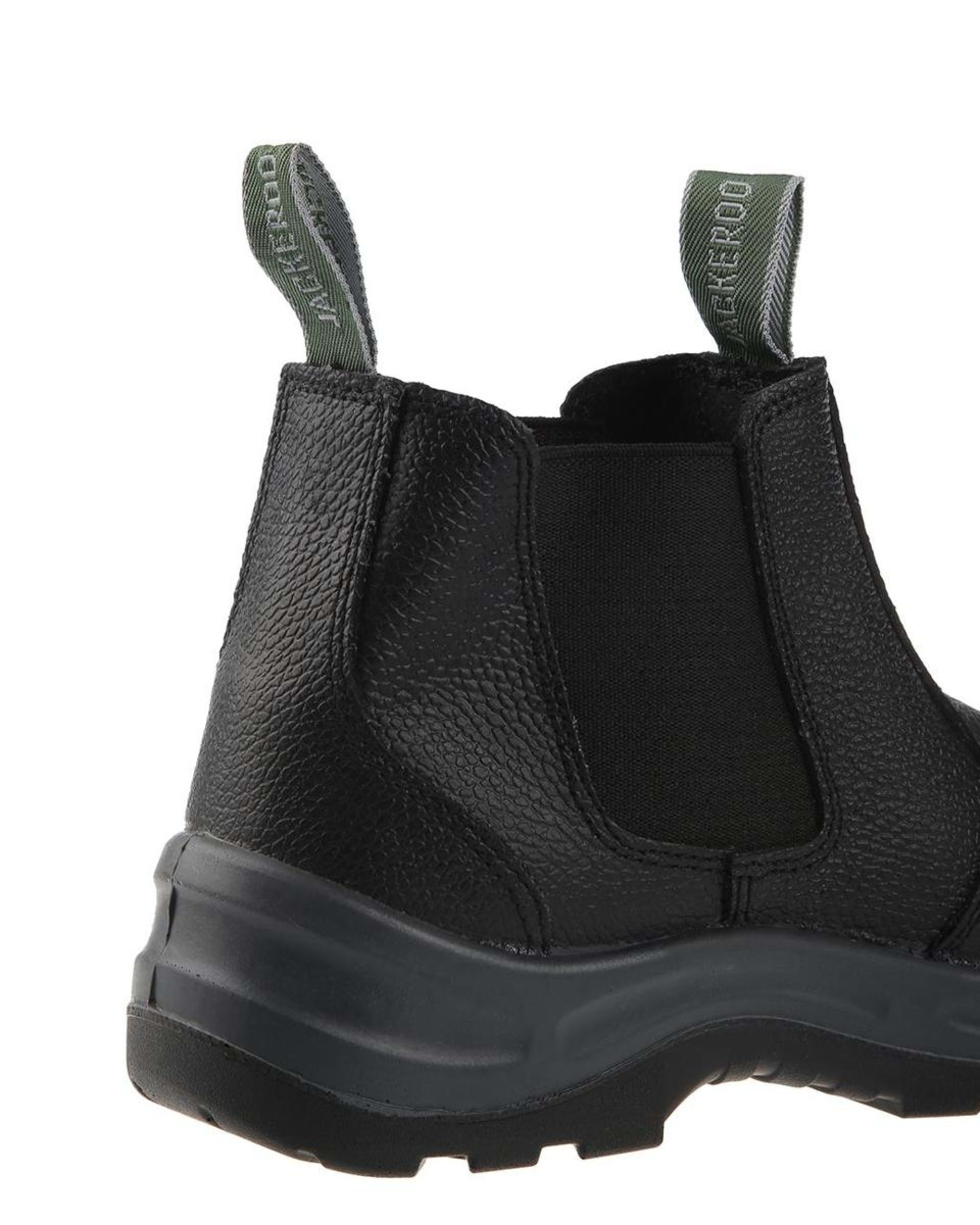 5 Slip On Work Boots BLACK, 5 of 5