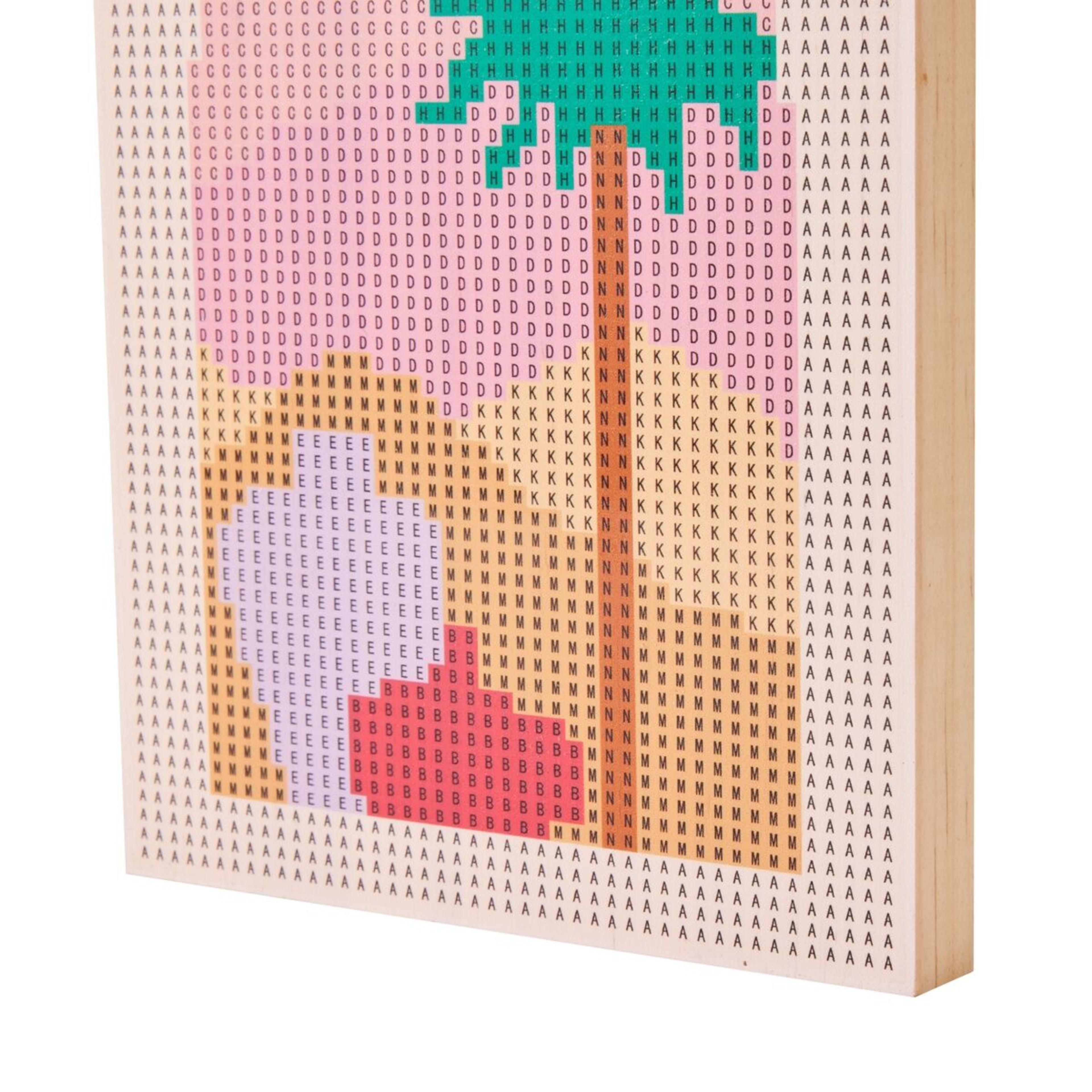 9 Sparkle Gem Art Wood Block - Palm, 9 of 10