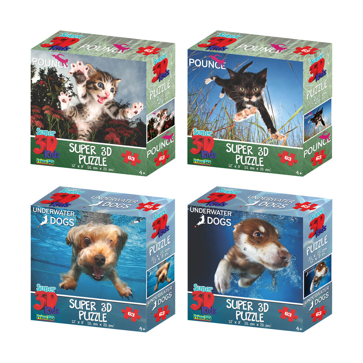 Super 3D Puzzle - Assorted* - Kmart