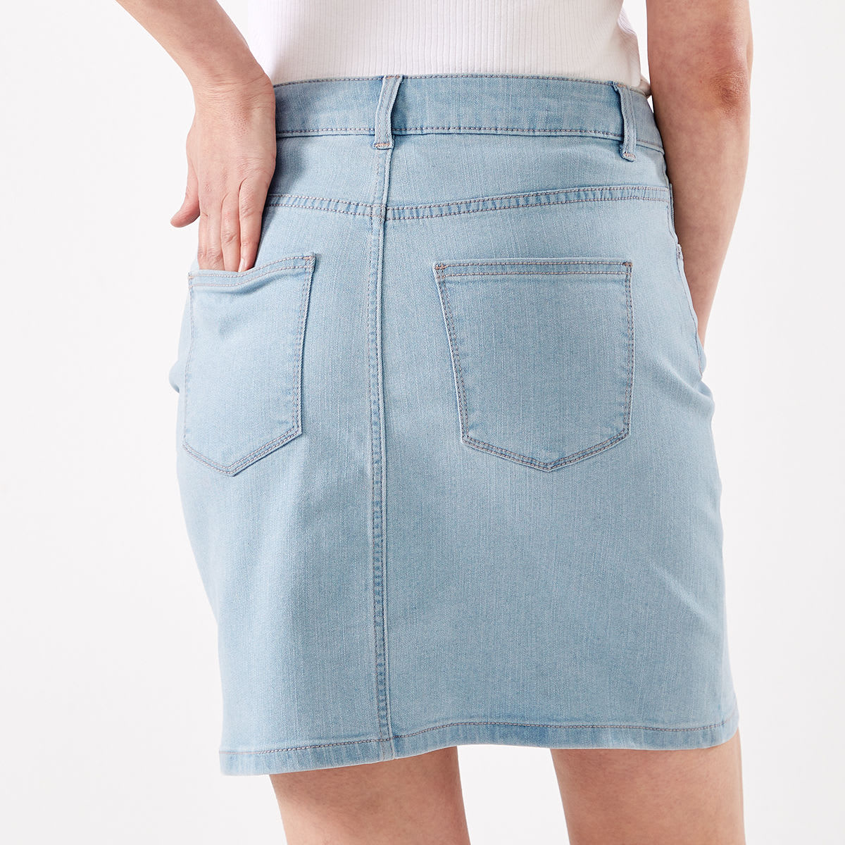 Denim ALine Skirt Kmart